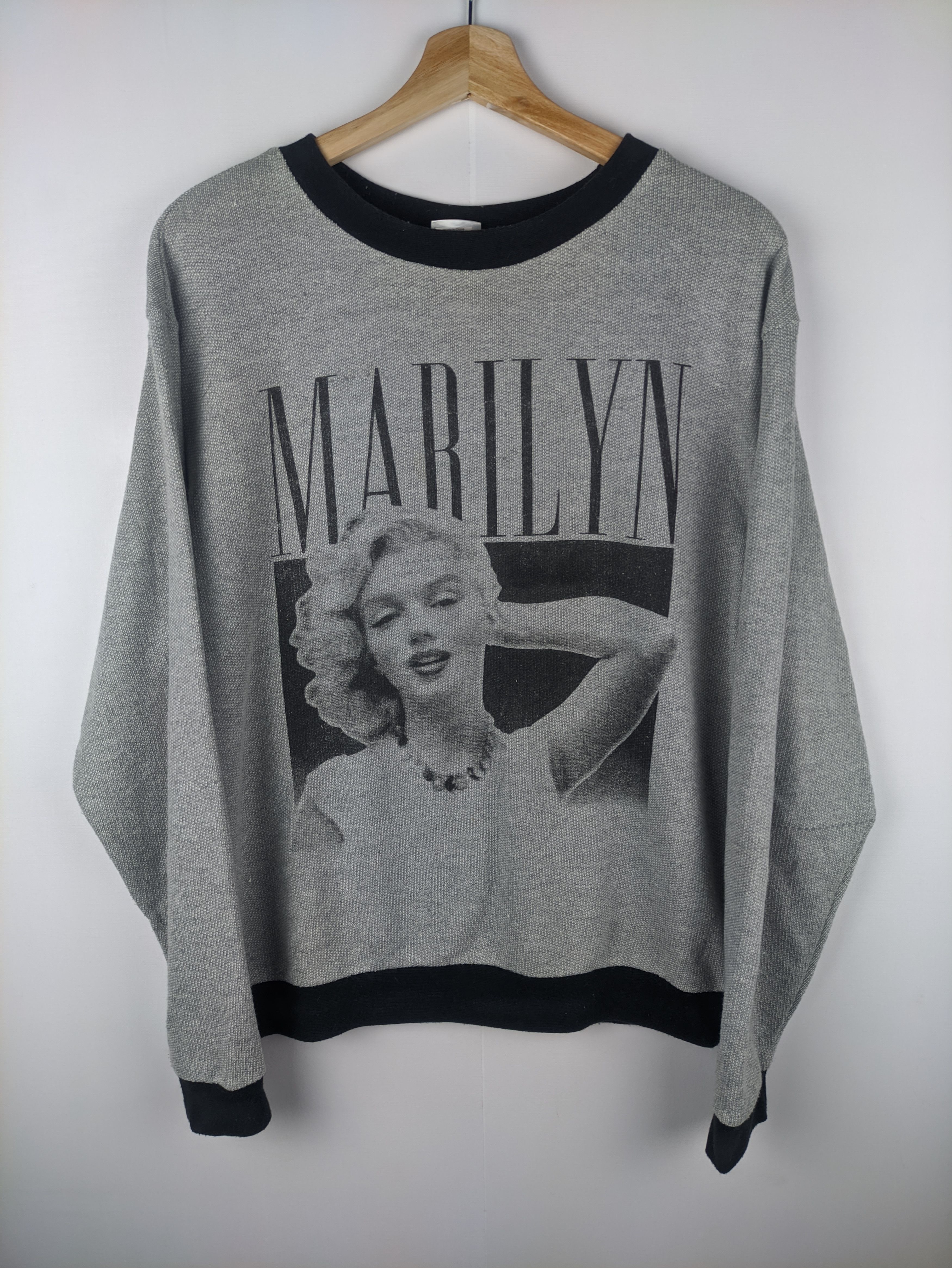 Brand - Steals🔥Marilyn Monroe Sweatshirt Big Logo - 1