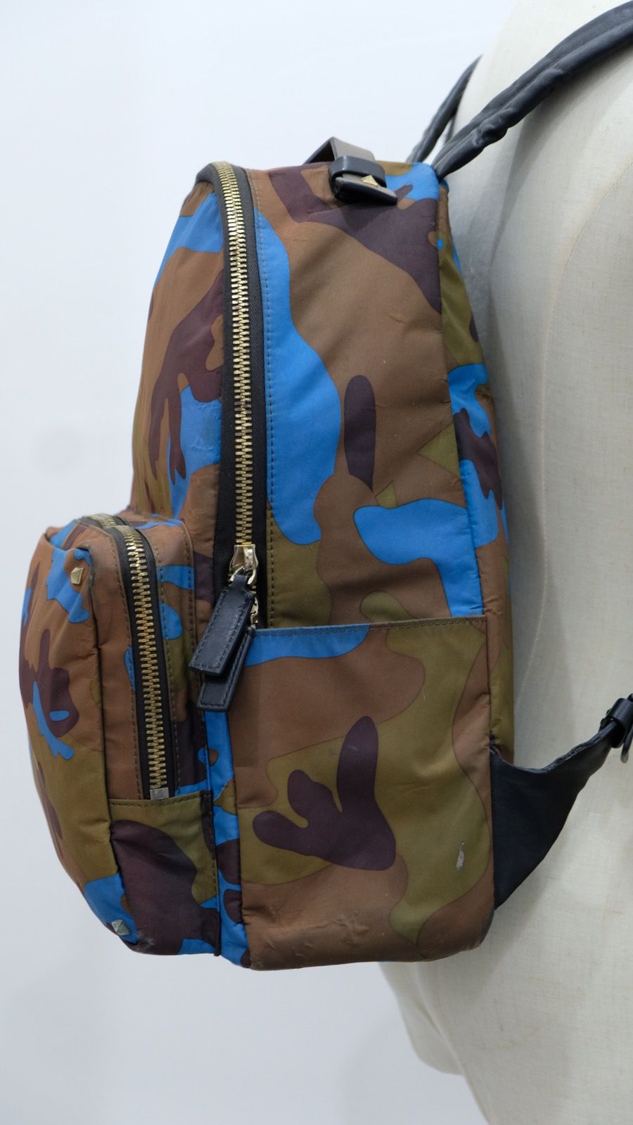 Valentino Garavani Camouflage nylon backpack - 3