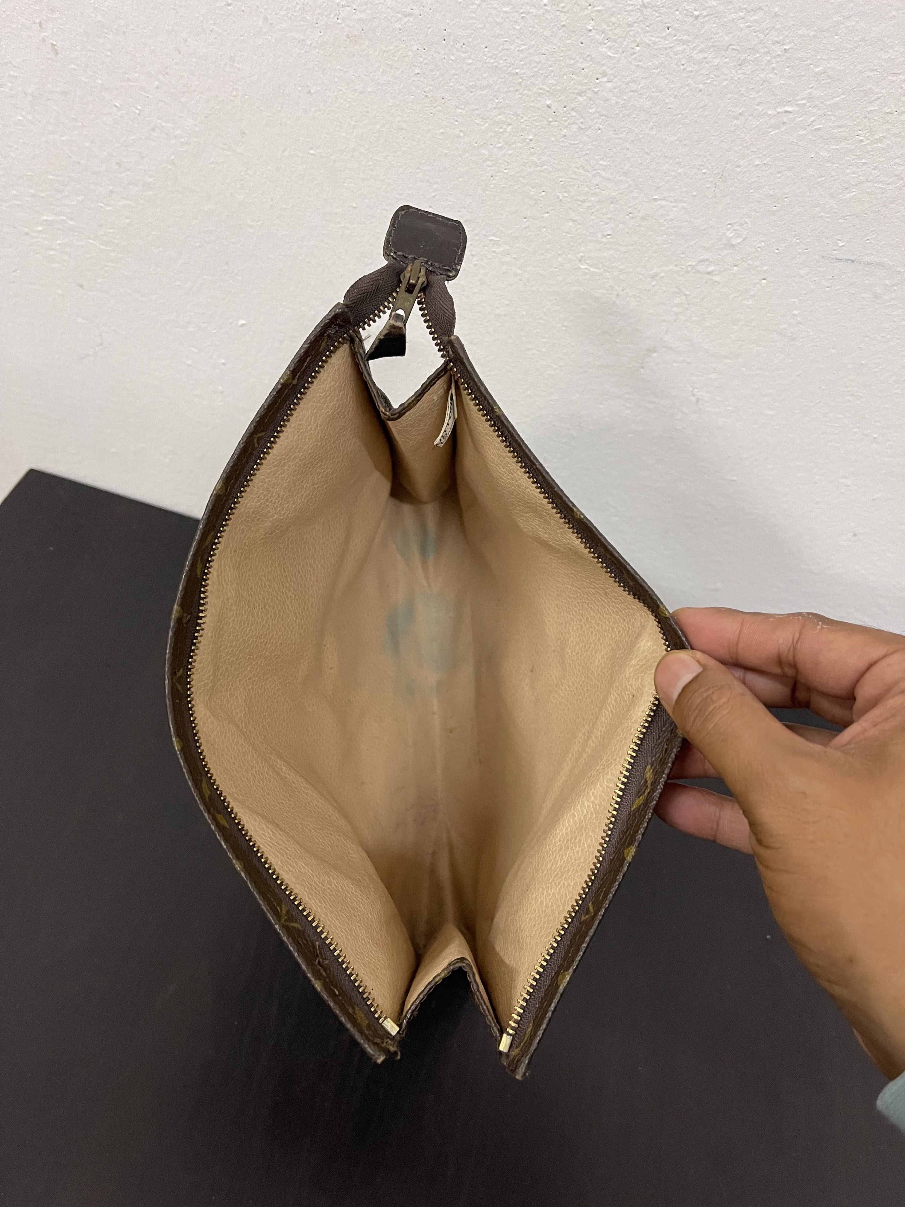Vintage 80s Louis Vuitton Clutch Bag - 4