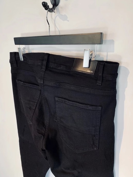 Amiri Black Art Patches Jeans - 3