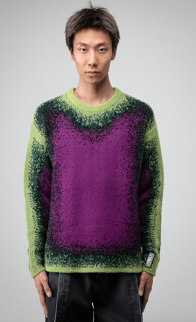 $745 Y/Project Gradient Heavy Knit Sweater - 1