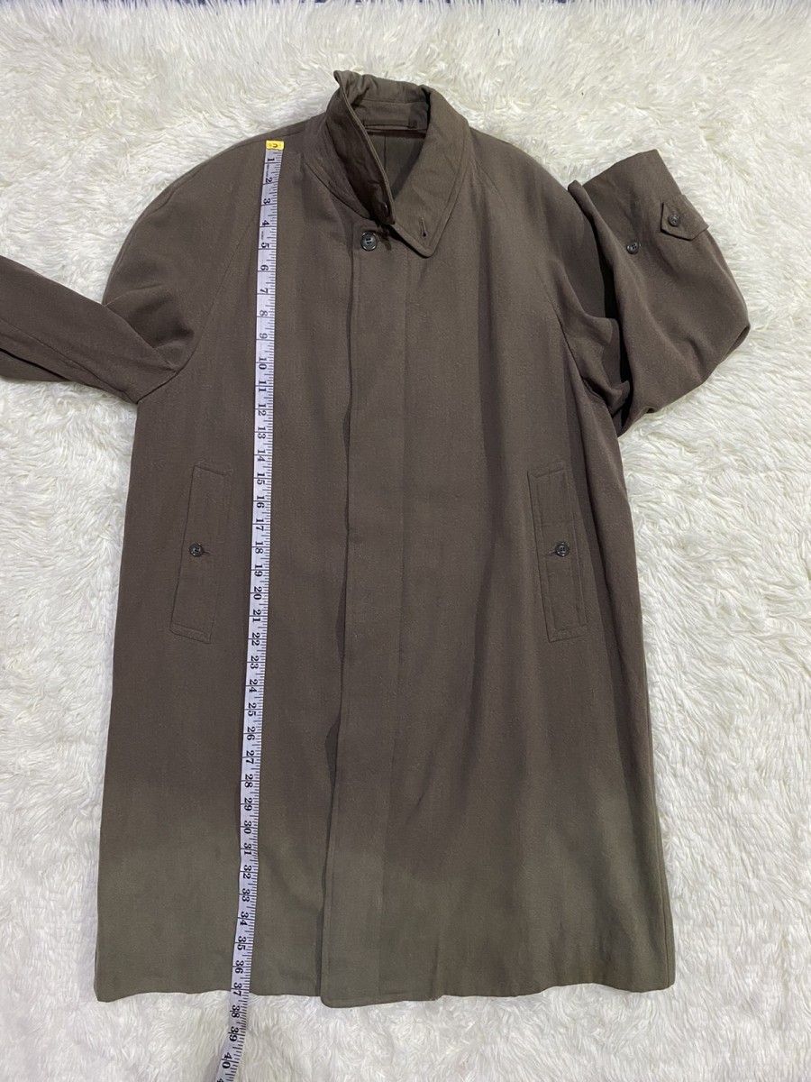 Burberry Long Coat Jacket Faded Style Made in England - 10