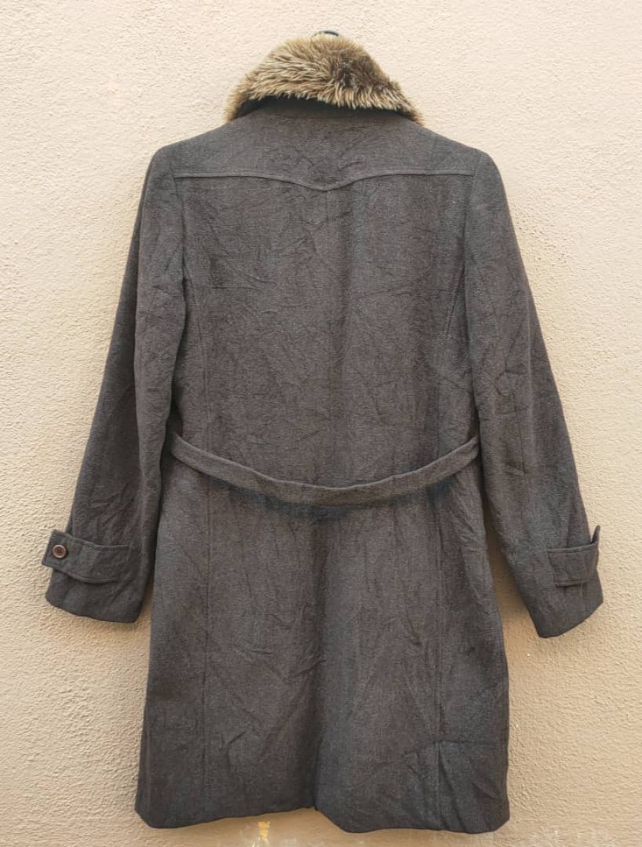 Cashmere & Wool - Ined Wool Long Jacket - 2