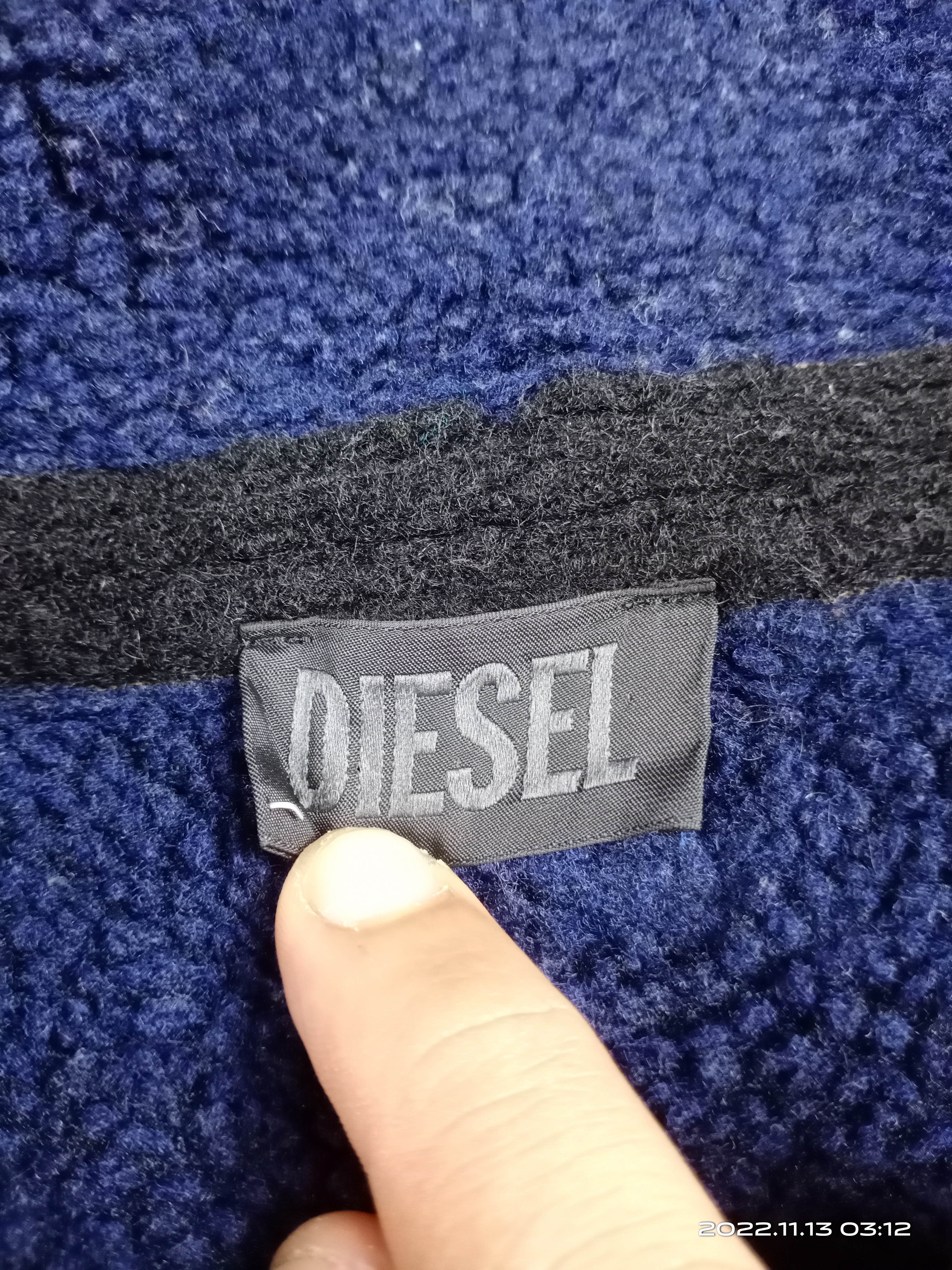 💥RARE💥Vintage Diesel Wool Fleece Zipper Jacket - 5