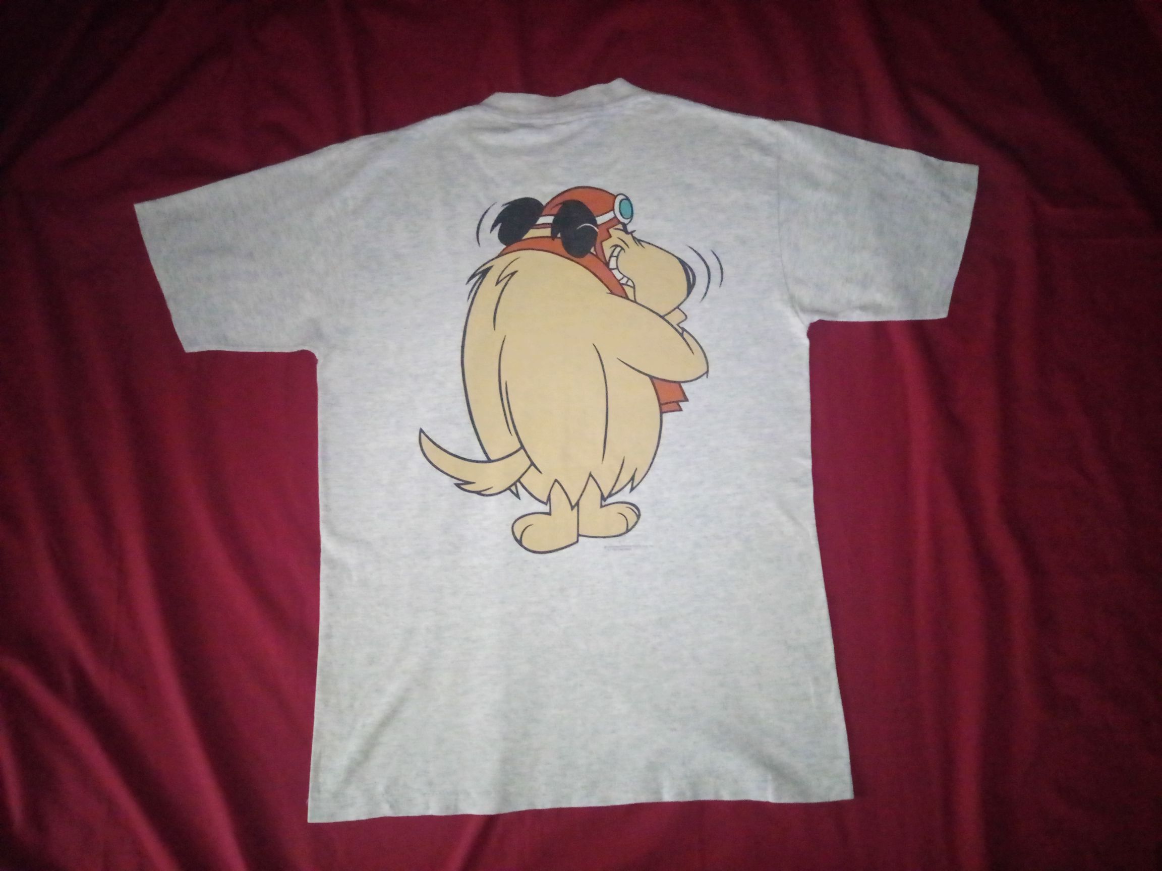 VTG 90s Wacky Races Muttley cartoon tshirt vintage - 3