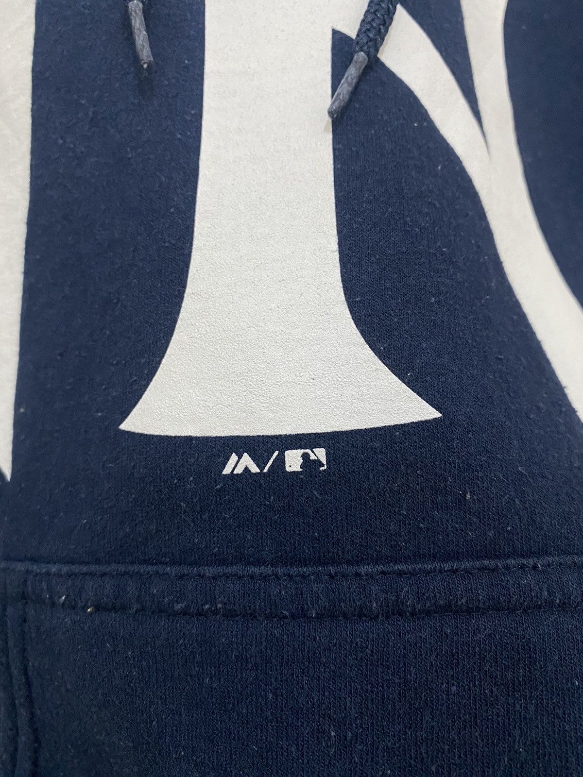 Vintage 90s Majestic New York Yankees Big Logo Sweatshirt - 6