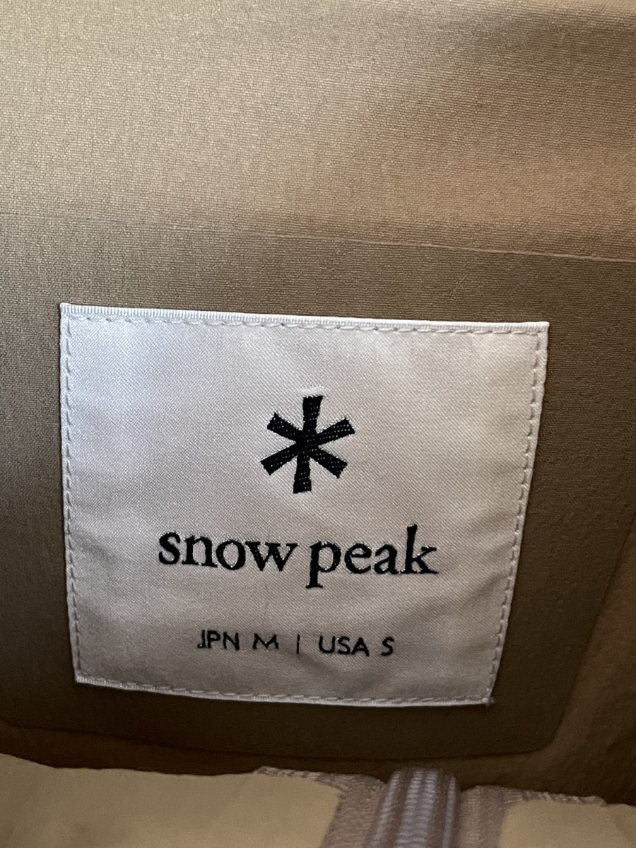 Snow Peak - DWR Seamless Half Zip BROWN SMALL BNWT - 4