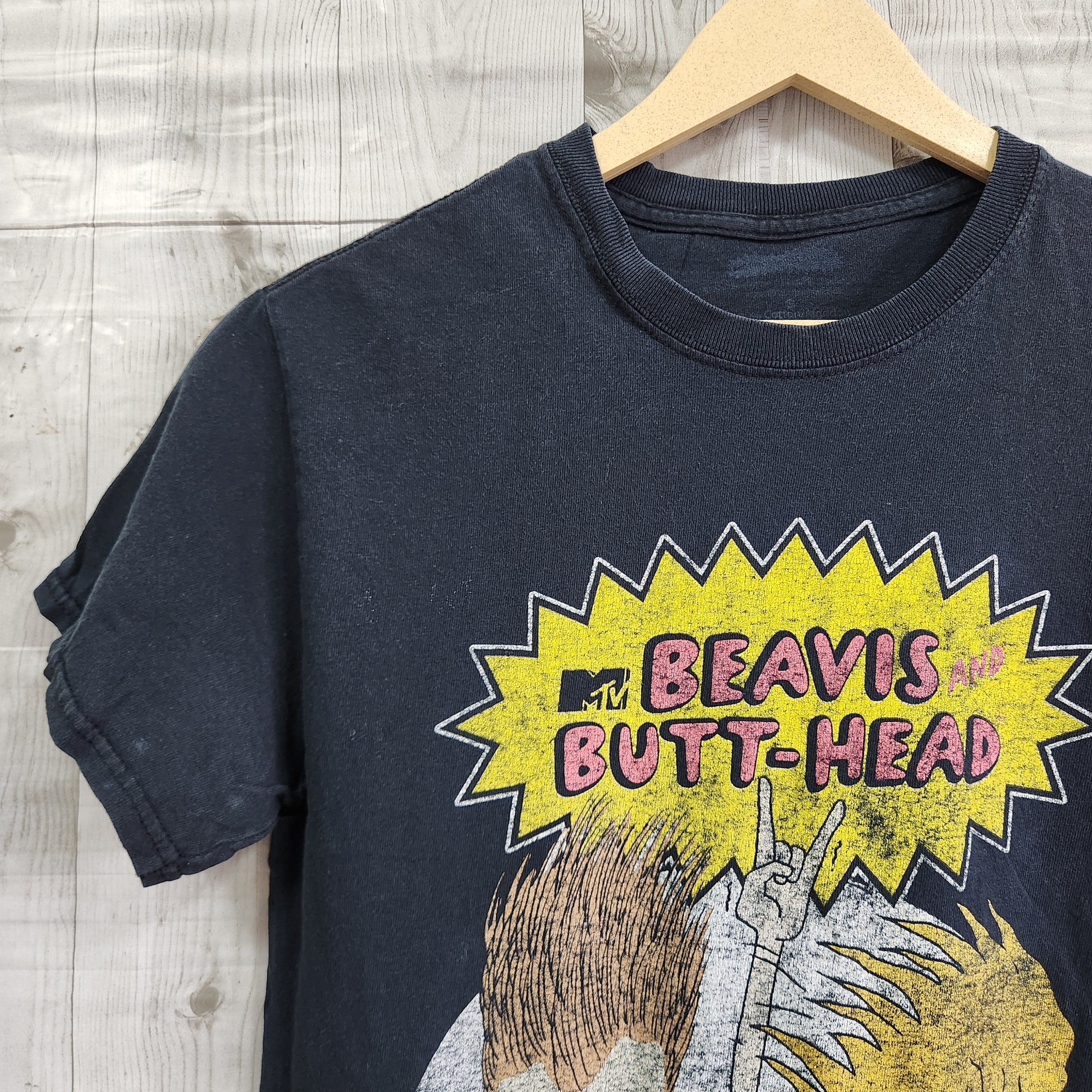 MTV Beavis And Butt-Head Distressed Printed TShirt - 9