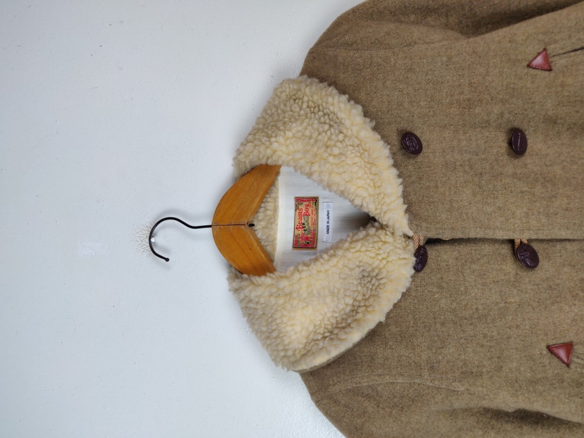 Beams Boys Japan Wool Coat Hunter Jacket - 3