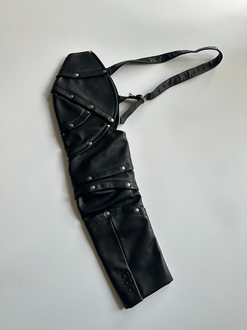Comme Des Garcons 16AW Peace Armor Leather Arm Guard - 1