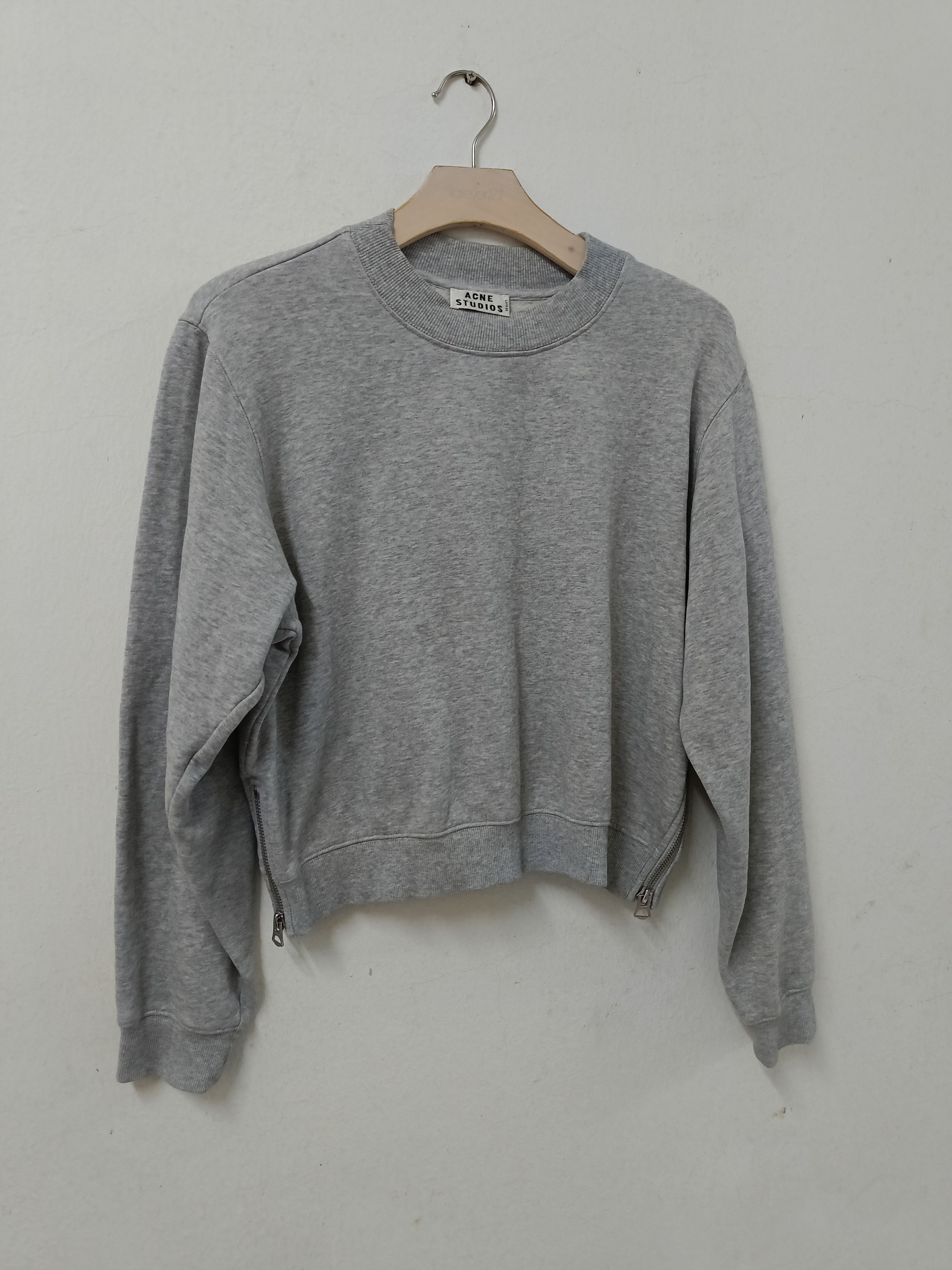 Acne Studio Bird FL cropped jumper - 2