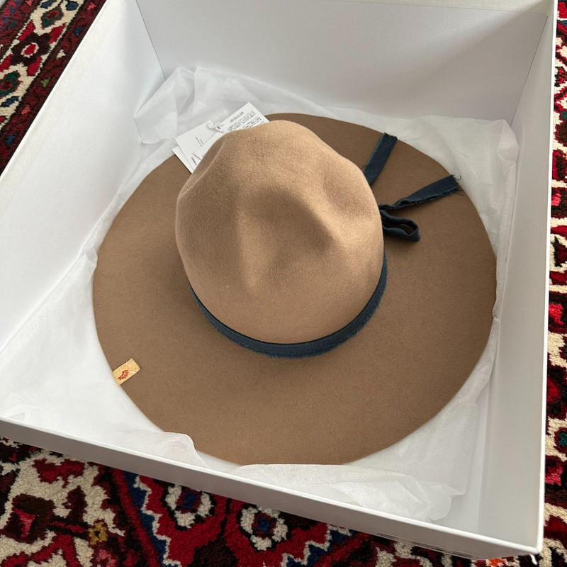 visvim laureate hat kofu antique cloth hat beige - 1