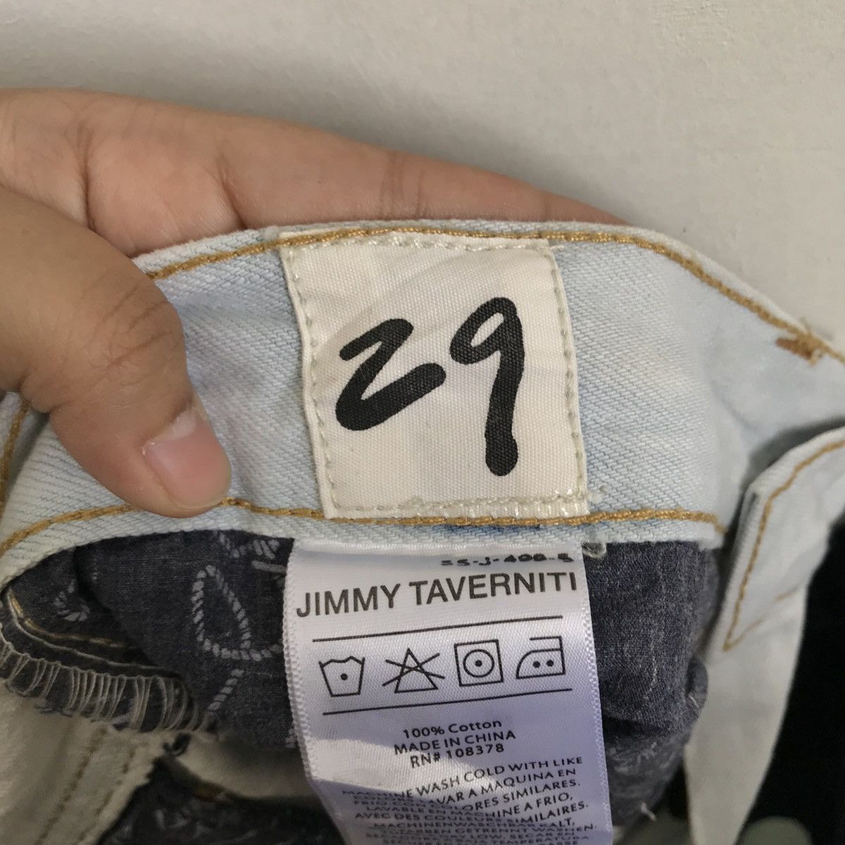 Japanese Brand - Jimmy Tavernitti Denim Jeans - 8