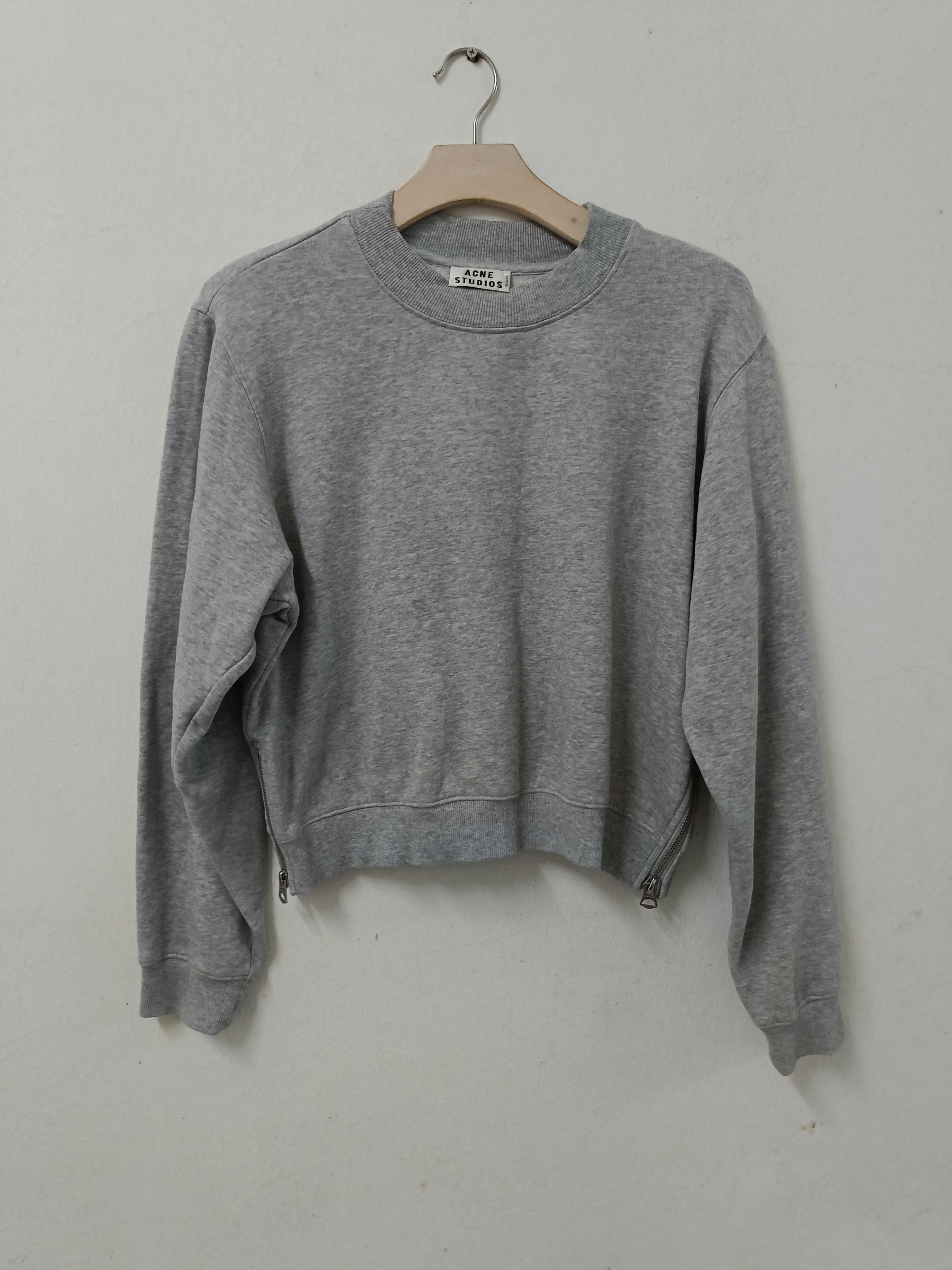 Acne Studio Bird FL cropped jumper - 3