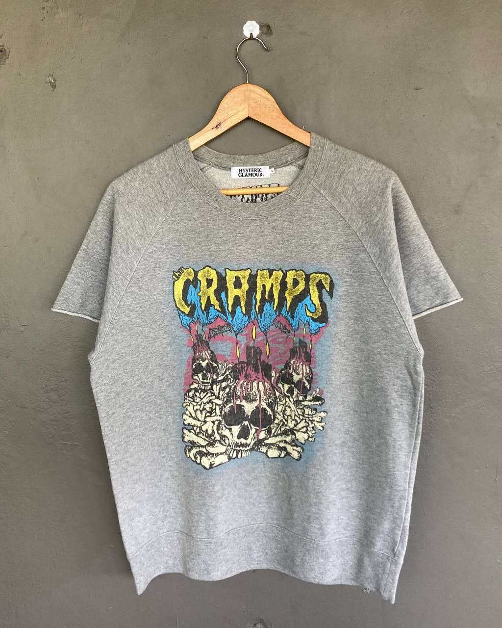 Hysteric Glamour x The Cramps Short Sleeve Sweatshirt - 1