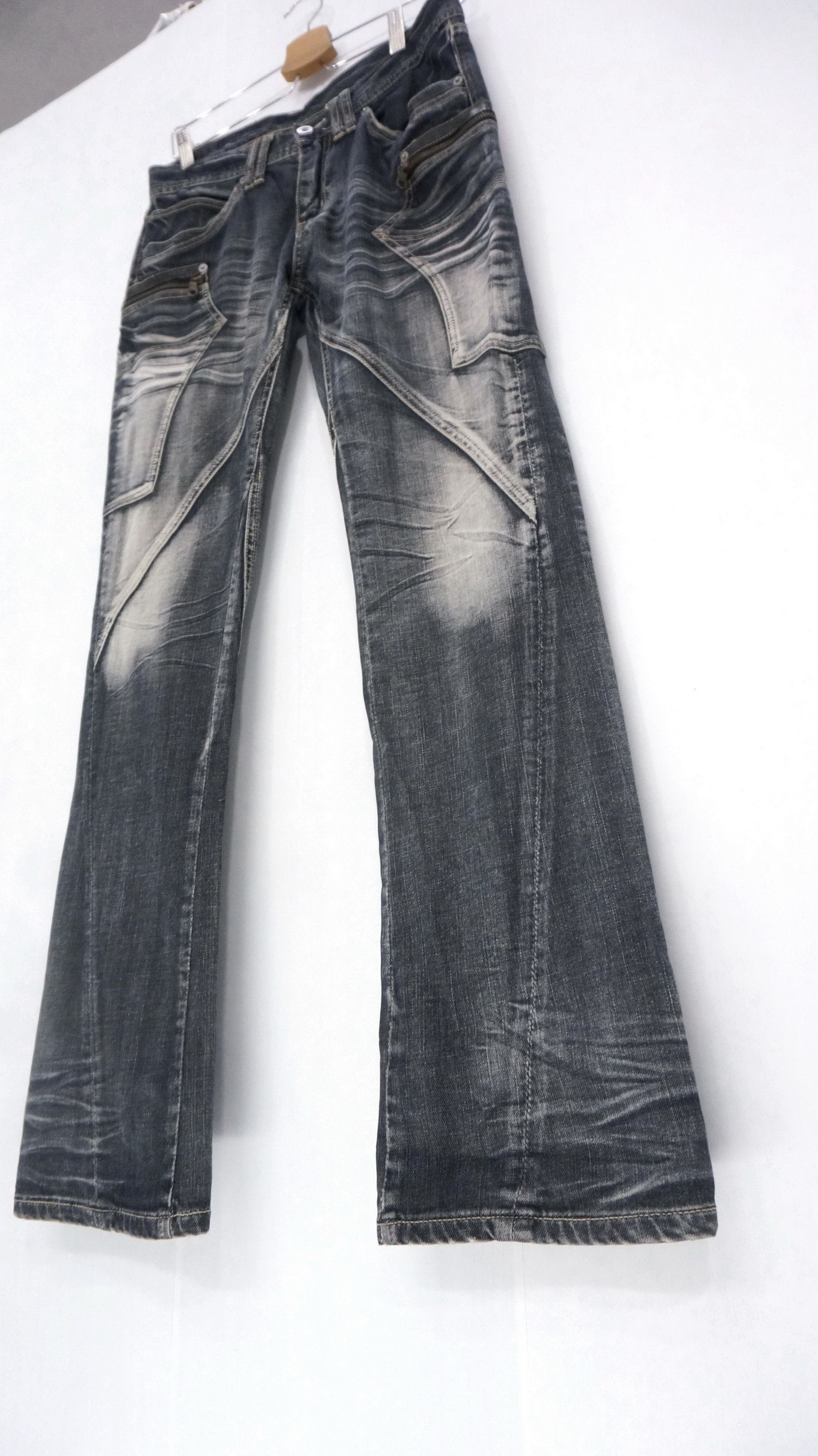 Michel Klein Homme Paris Black Vintage Jeans - 2