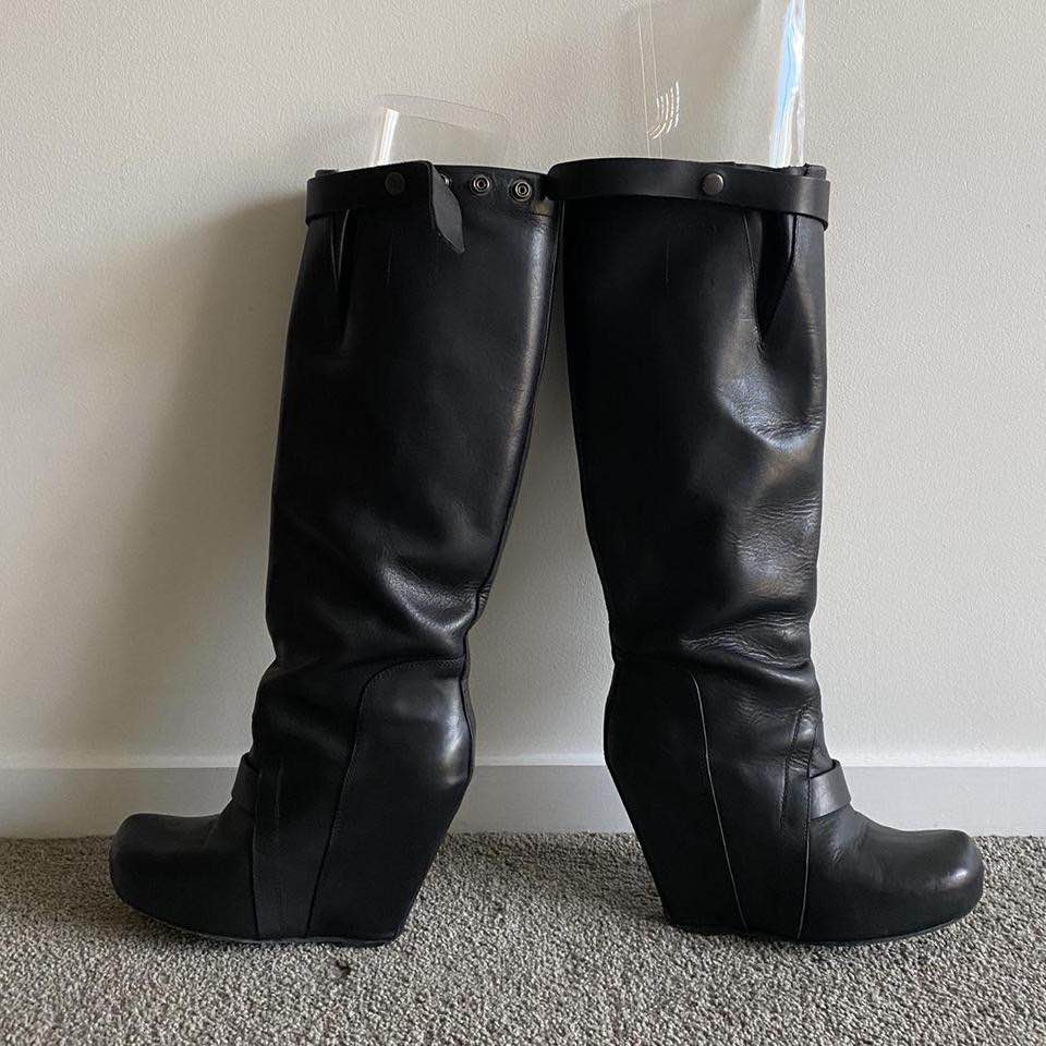 RICK OWENS FW 2012 boots - 1