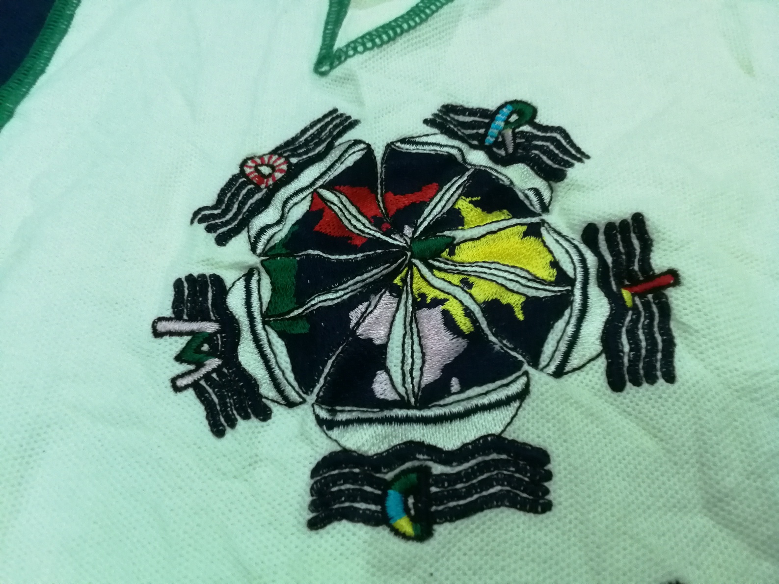 Designer - Jean Charles De Castelbajac Color Block Embroidery Logo - 3