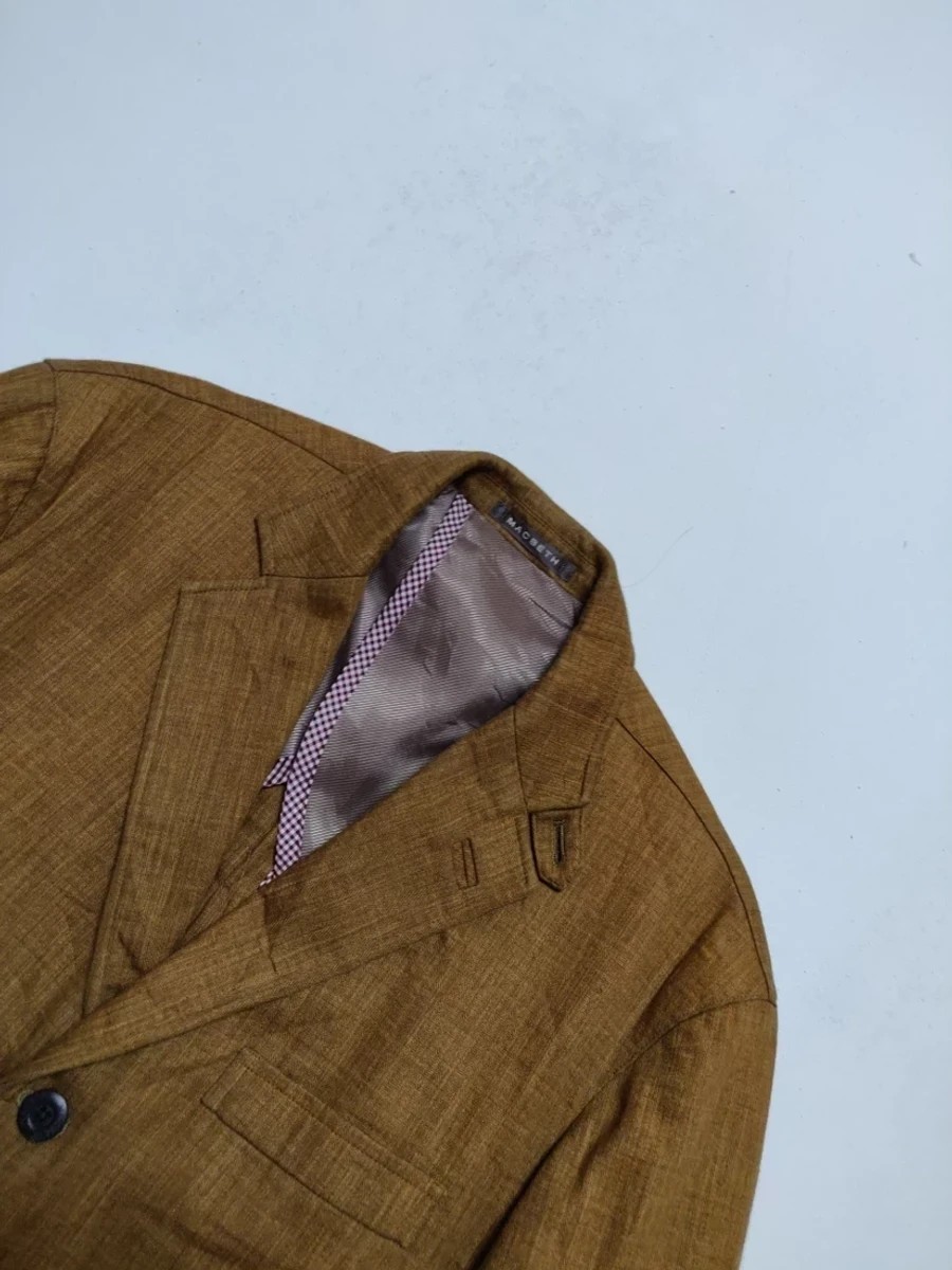 Macbeth - Vintage Blazers Jackets Light Coat Suit Tuxedo - 2