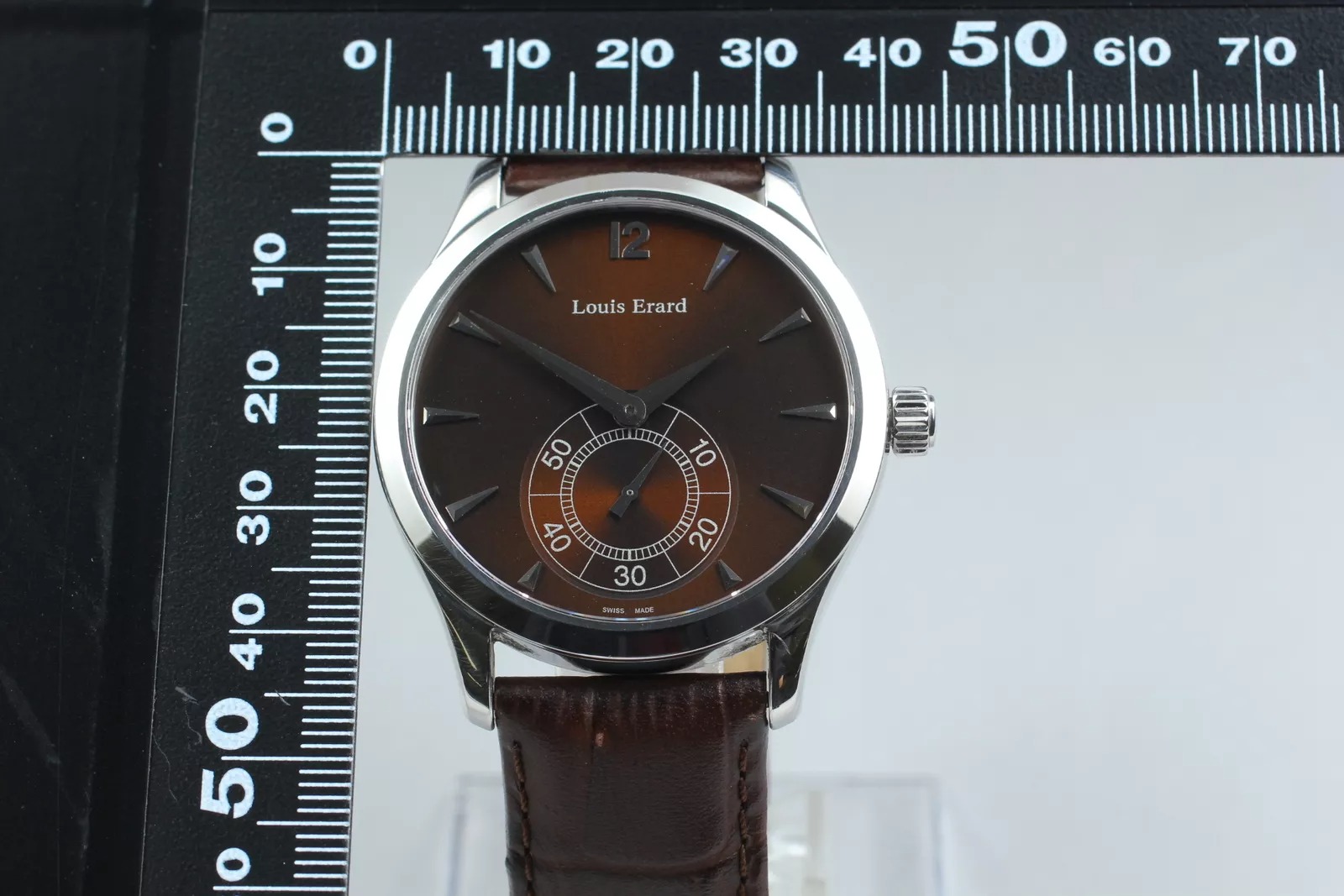 Louis Erard Model 207 Small Second Manual Winding Watch - 7