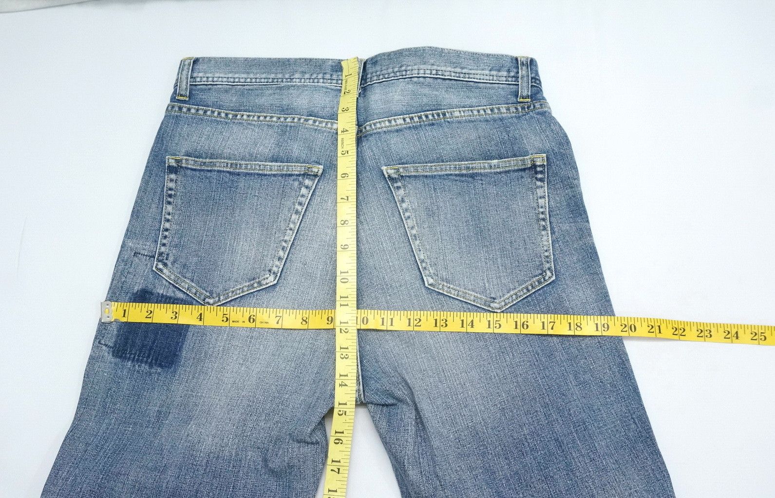 Japanese Brand - Japan FLASH REPORT Distressed Rip Patchwork Jeans - 12