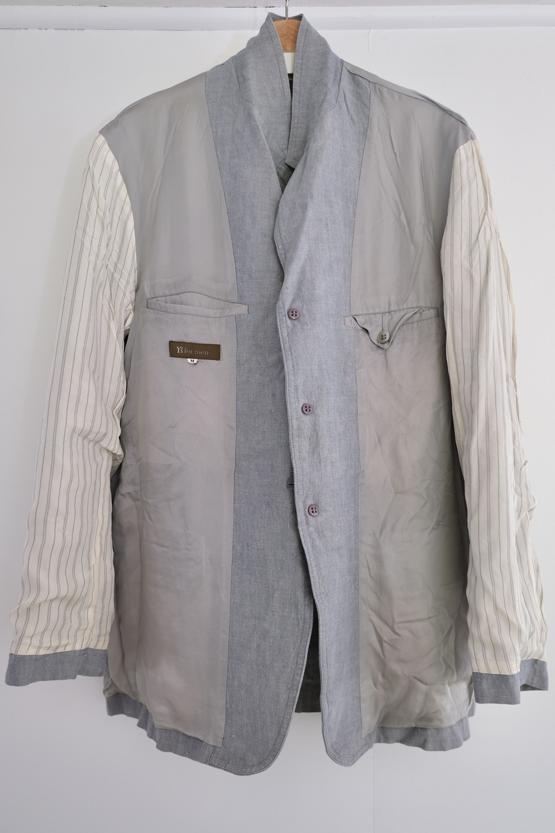 🈹 YFM [1980s-90s] Linen Jacket - 4