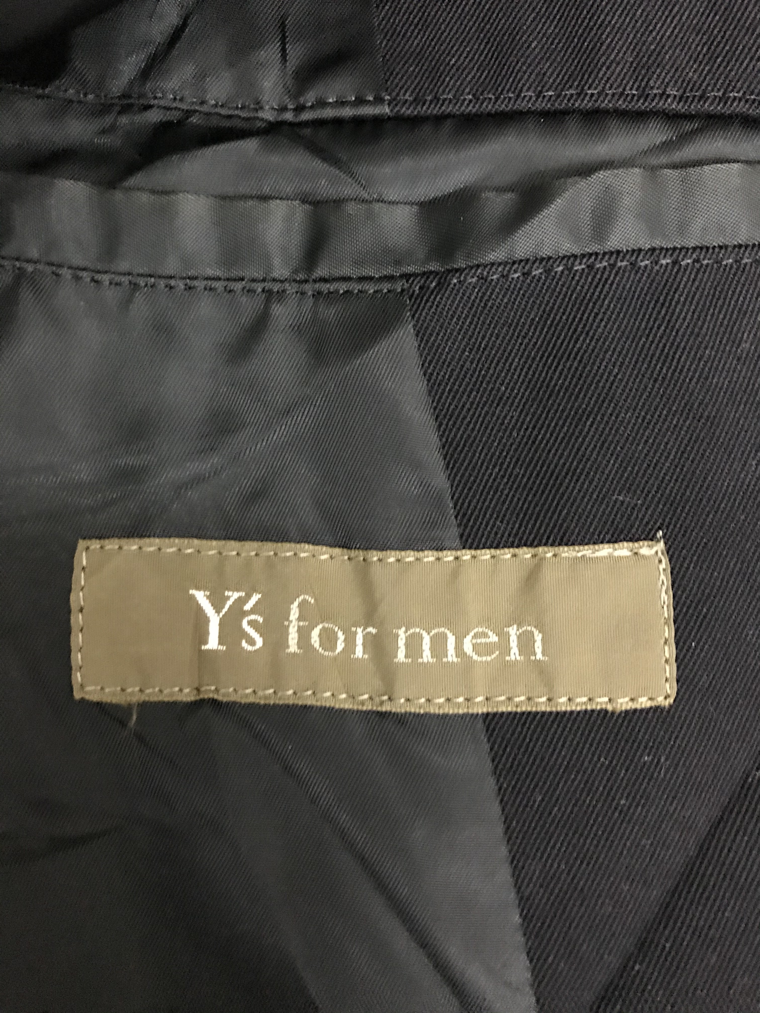 Ys For Men - Y’s For Men Long Coat Jacket - 7