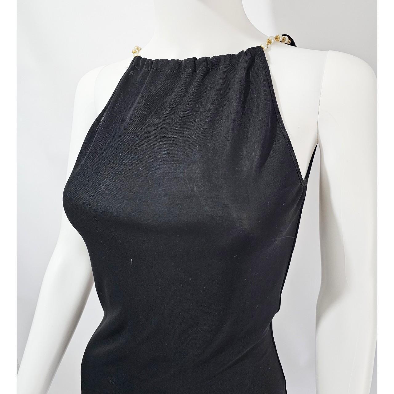 Dolce & Gabbana Women's Black and Silver Dress - 2