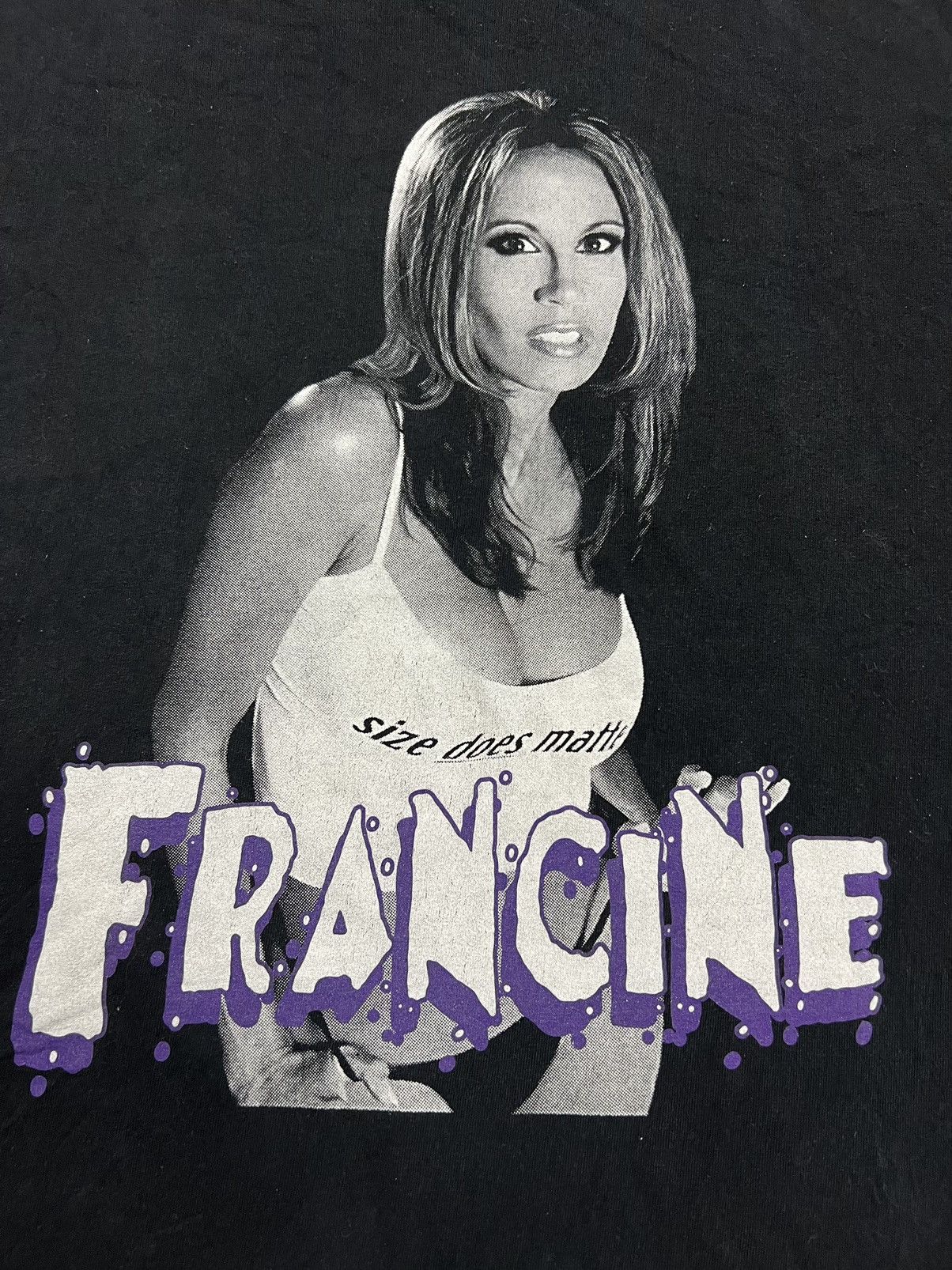 Vintage - Francine Meeks World Wrestling Shirts - 2