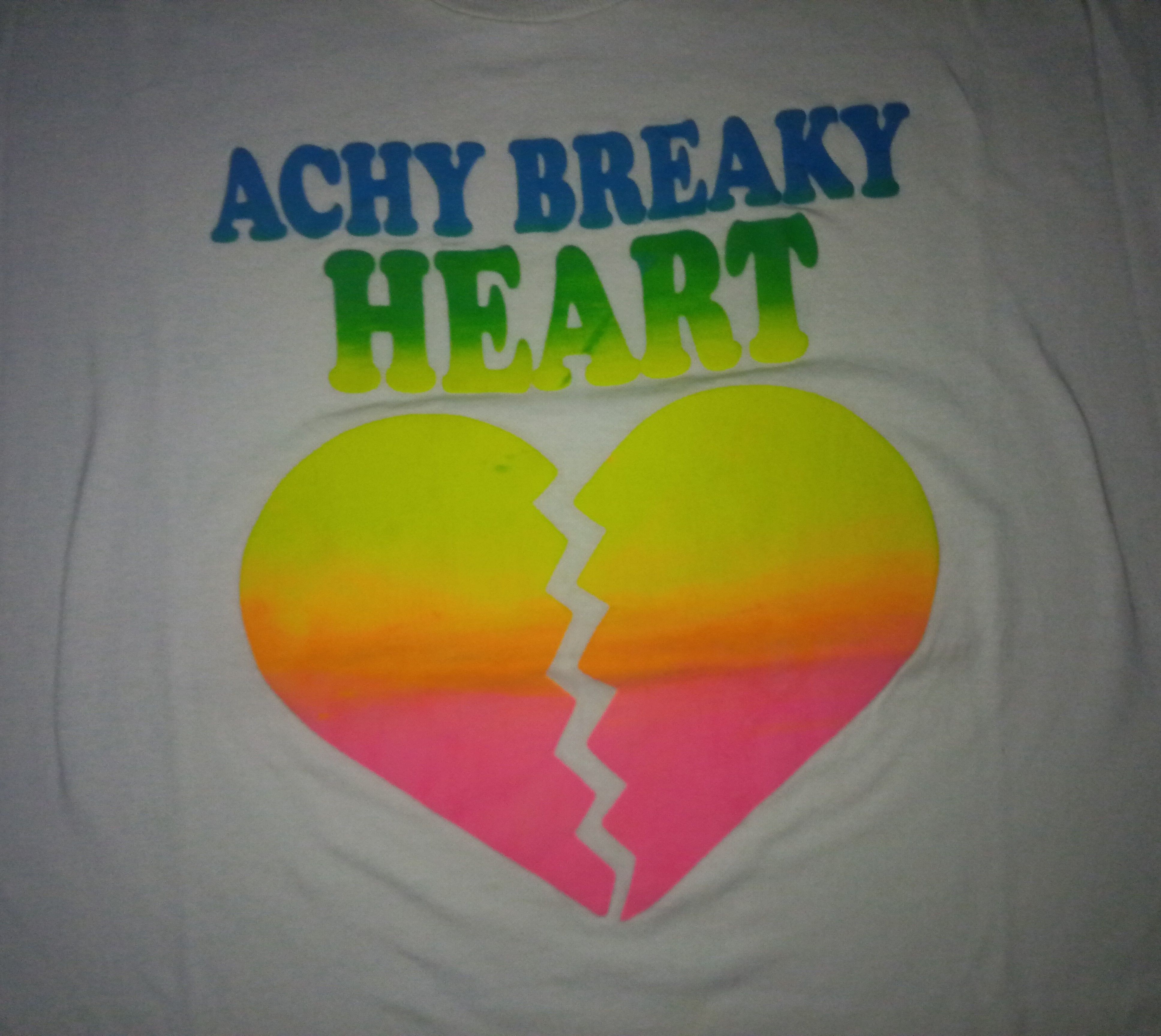 Vintage 50/50 Billy Ray Cyrus - Achy Breaky Heart shirt - 1