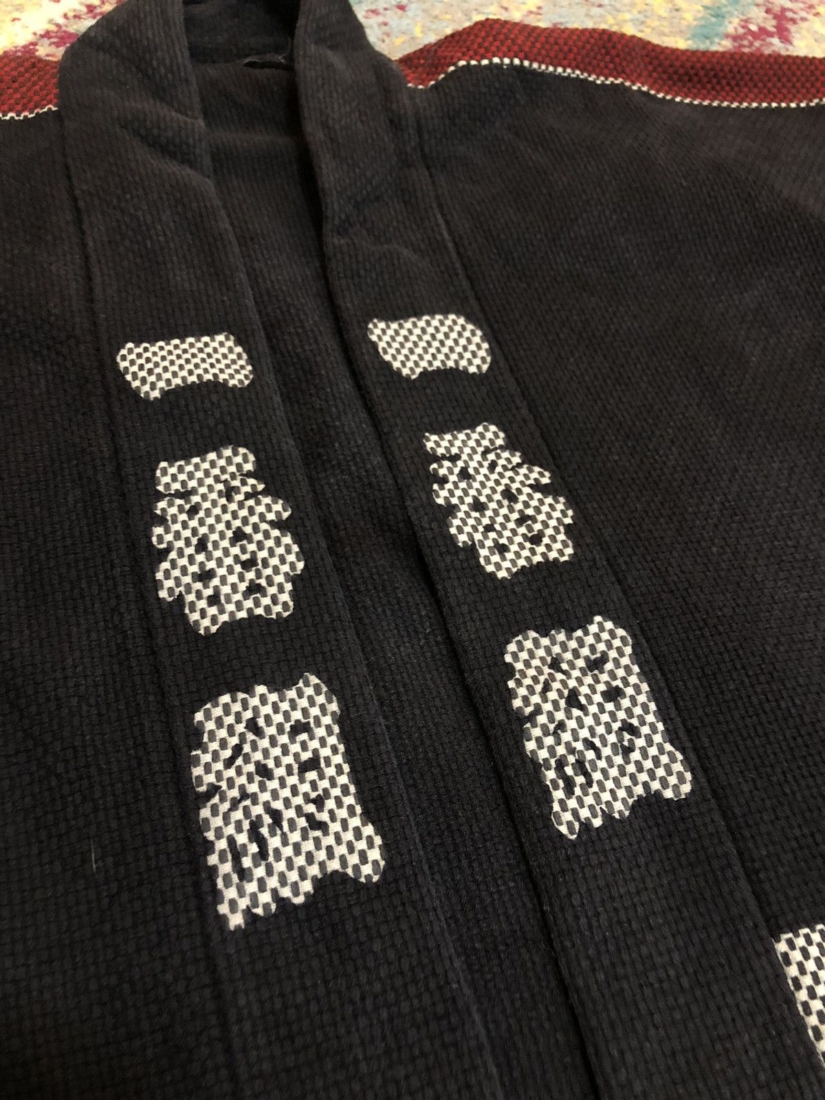 Vintage Indigo kimono Japanese Traditional - 9