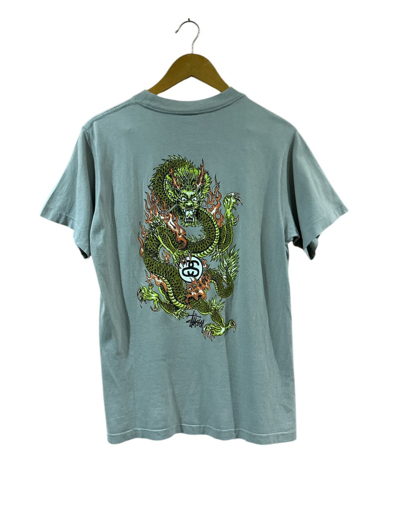 Vintage Stussy Dragon Tshirt Made in USA - 1