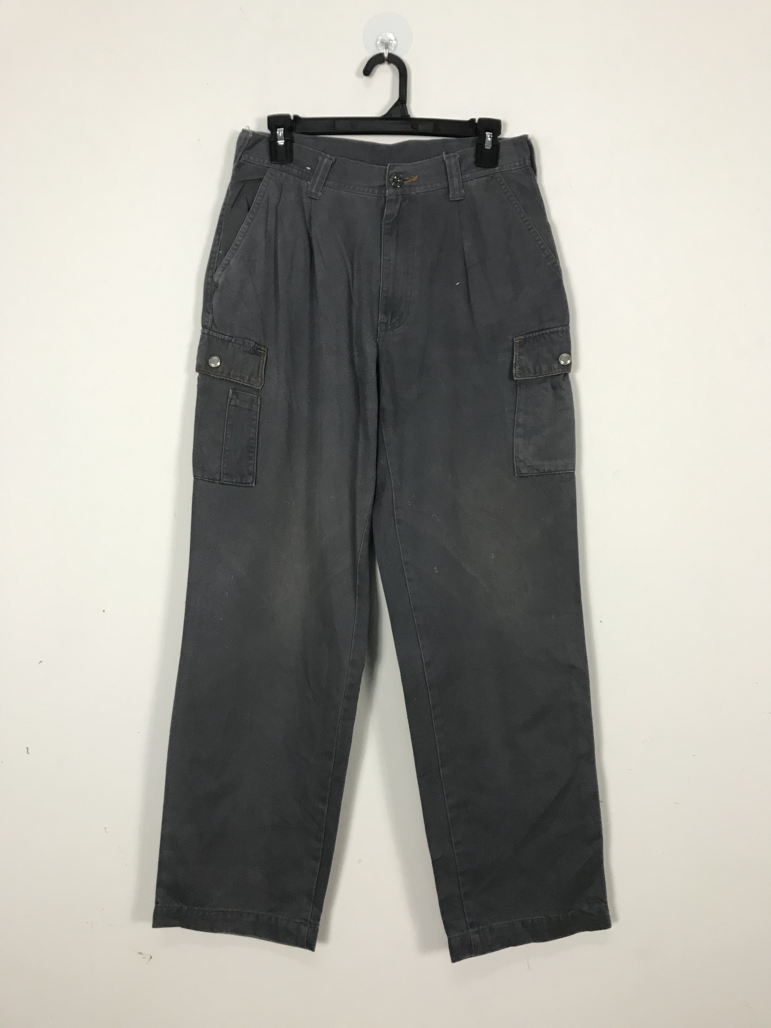 Japanese Brand - Ginwash Streetwear Multipocket Cargo Work Pants #2221 - 1