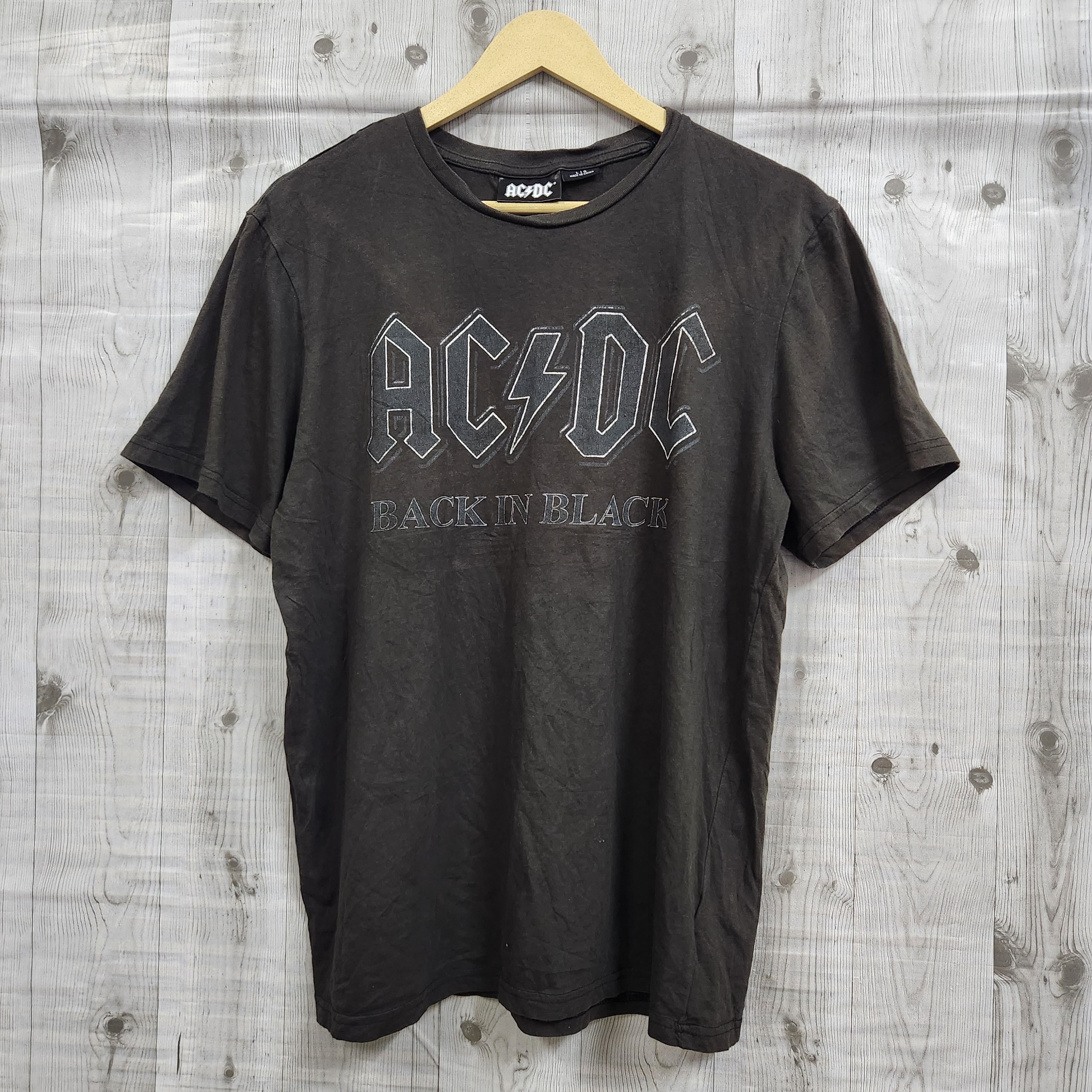 Band Tees - Y2K 🌟 ACDC Back In Black Rock Band TShirt - 1