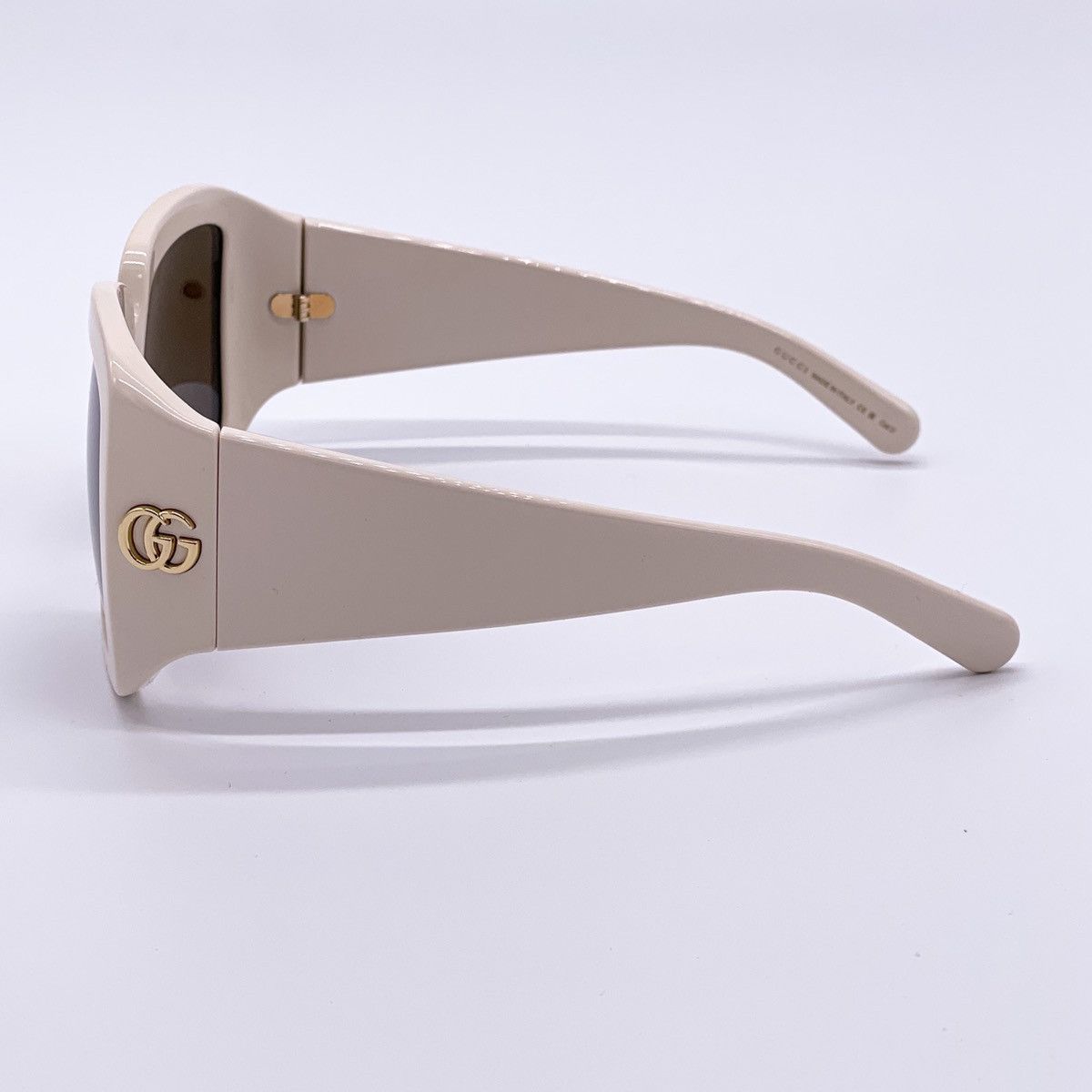 NEW GUCCI GG1402S 004 WOMEN WHITE SQUARE SUNGLASSES - 5