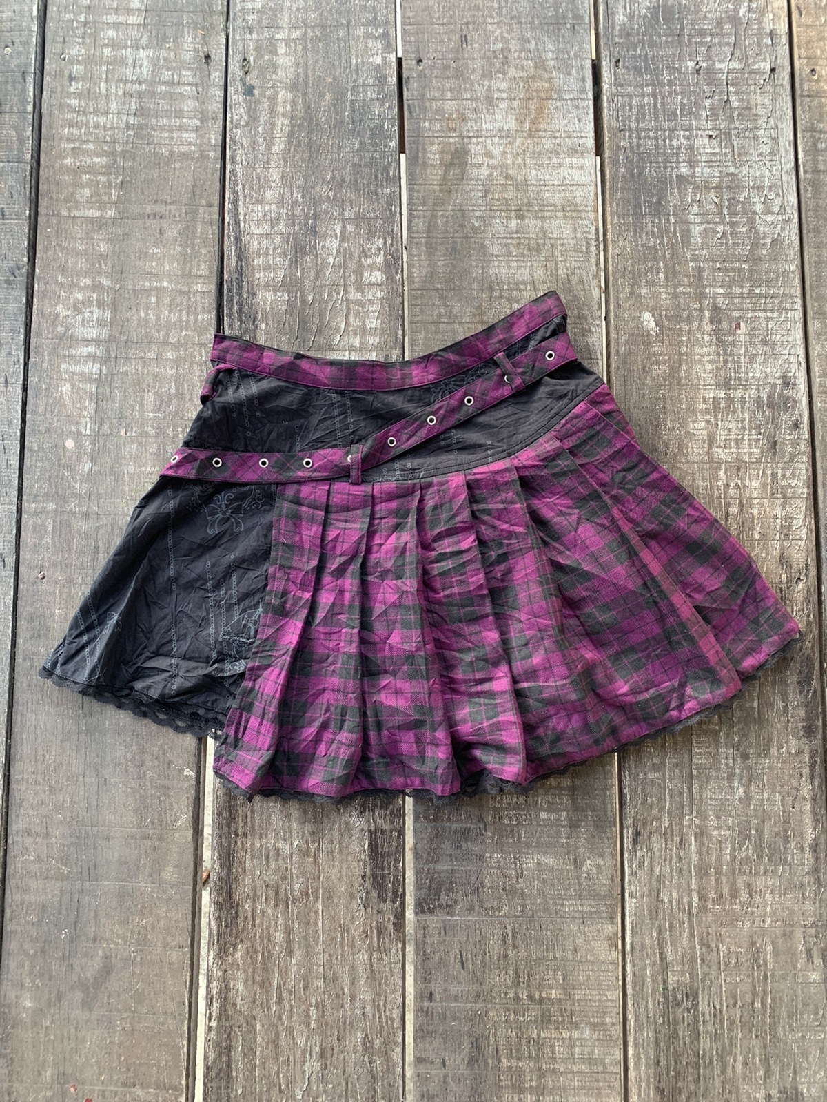 Rare - steals💥 Blood storm Mini skirt design mad punk - 1