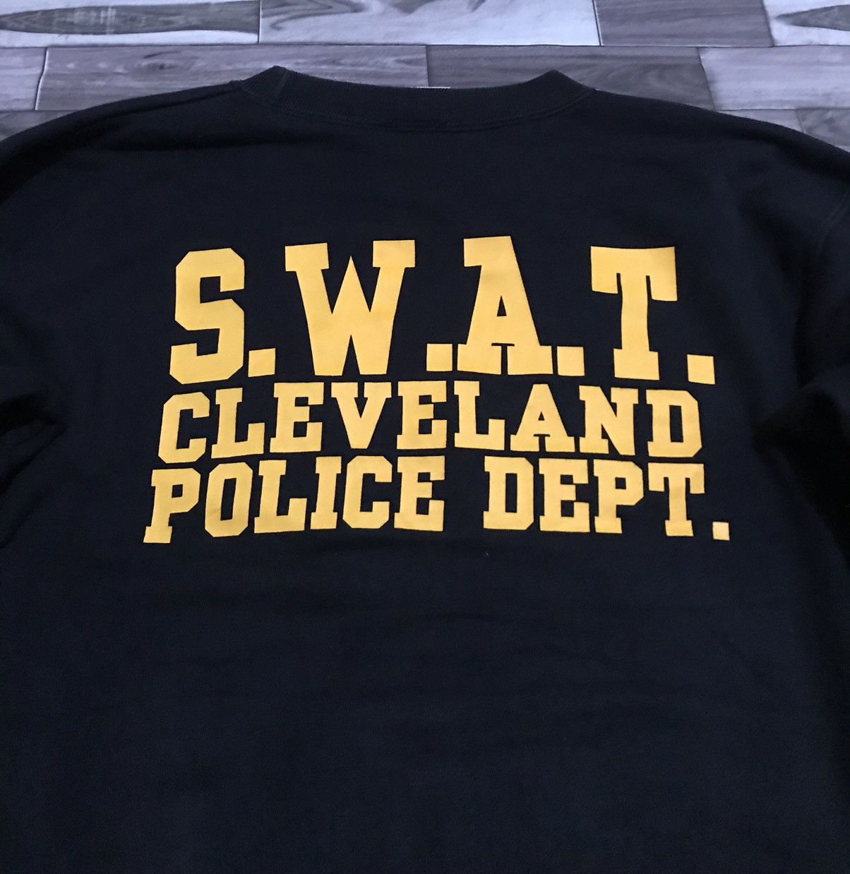 SWAT Cleveland Police Dept Sweatshirt - R9 - 4