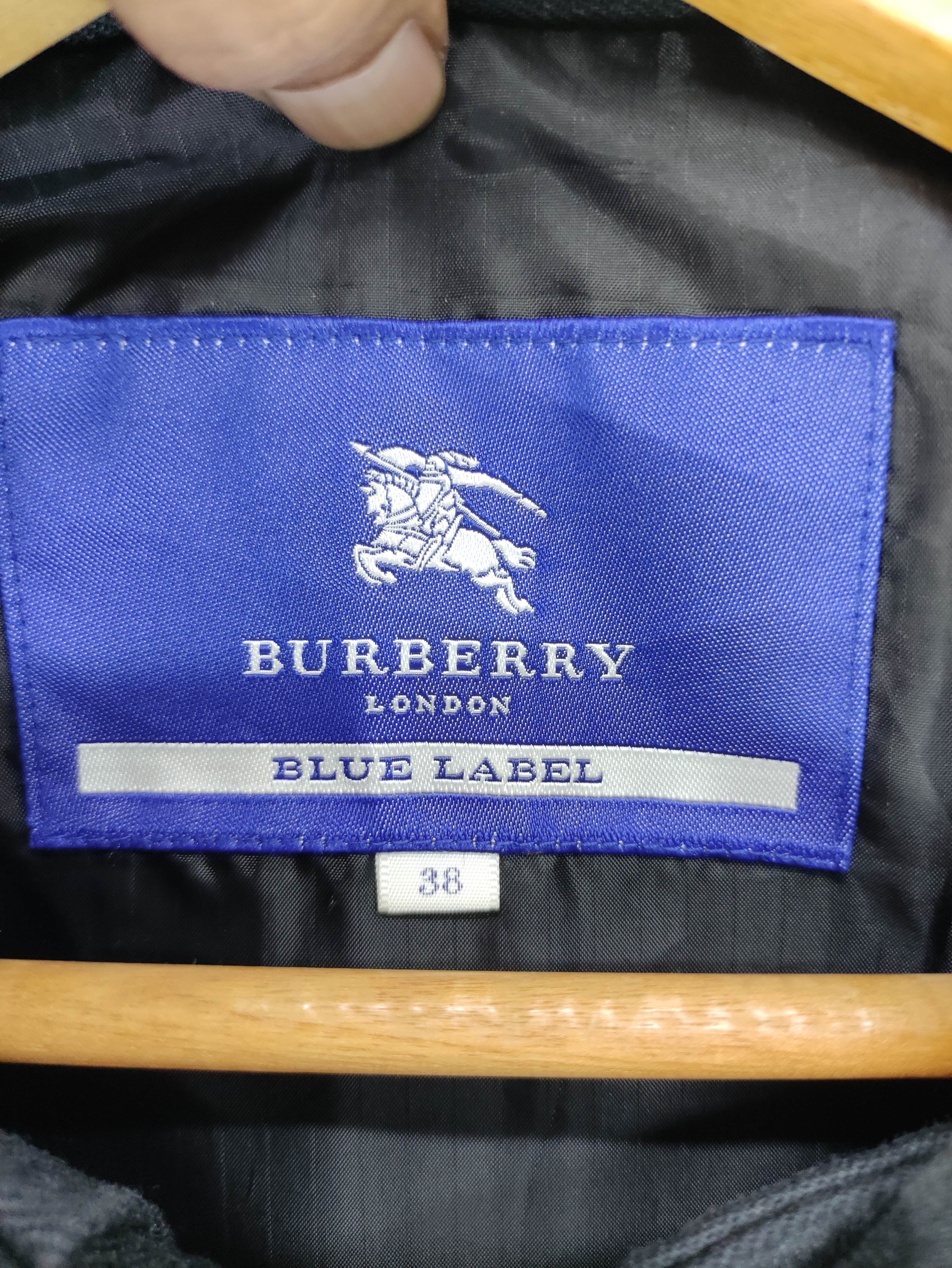 Vintage Burberry Blue Label Denim Double Breasted - 3