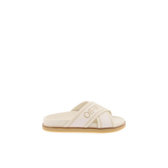 Off-White embroidered logo slides with Size EU 40 for Women - 1