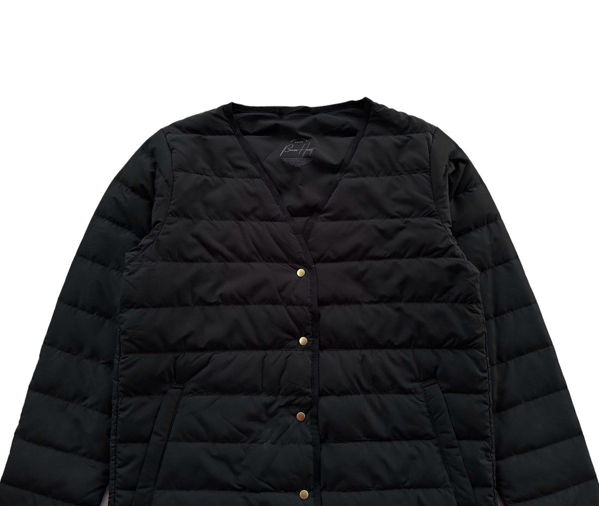 Beams Heart French Duck Down Puffer Long Jackets - 11