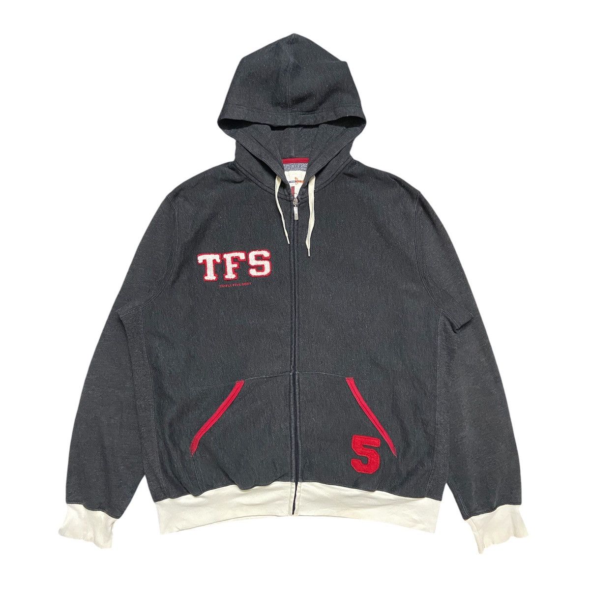 Vintage Triple 5 Soul Fullzip Hoodie Oversized - 1