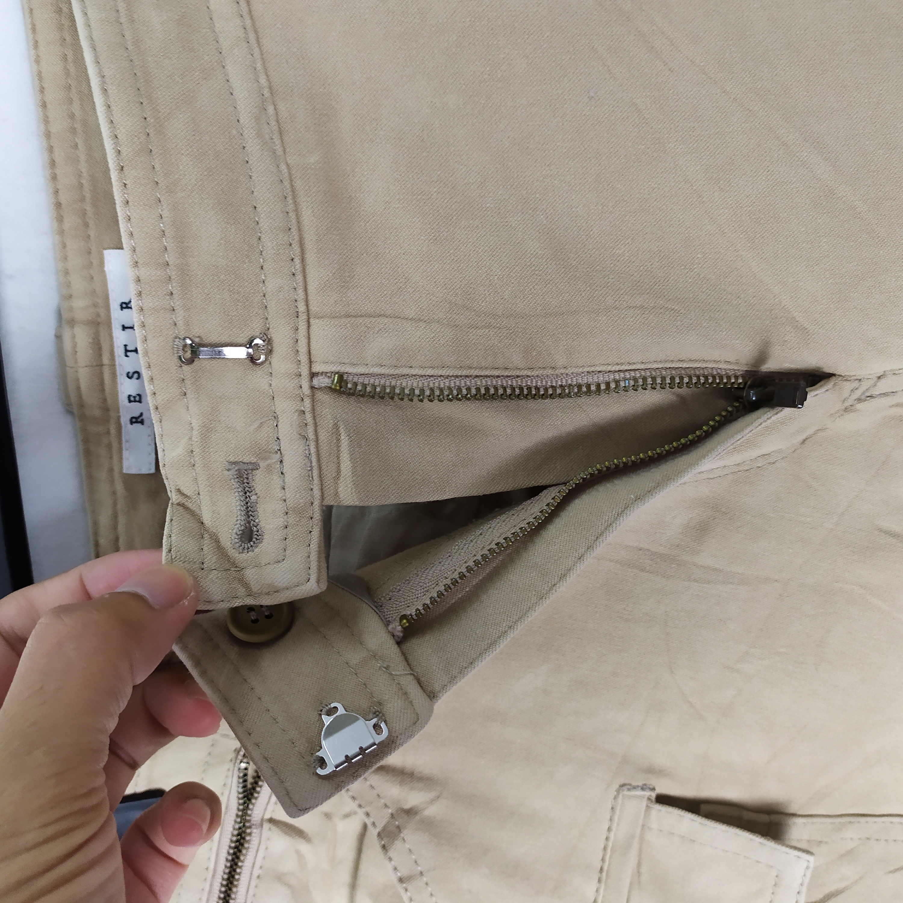 Japanese Brand - JAPAN MADE RESTIRE FLARED CARGO PANTS - 6