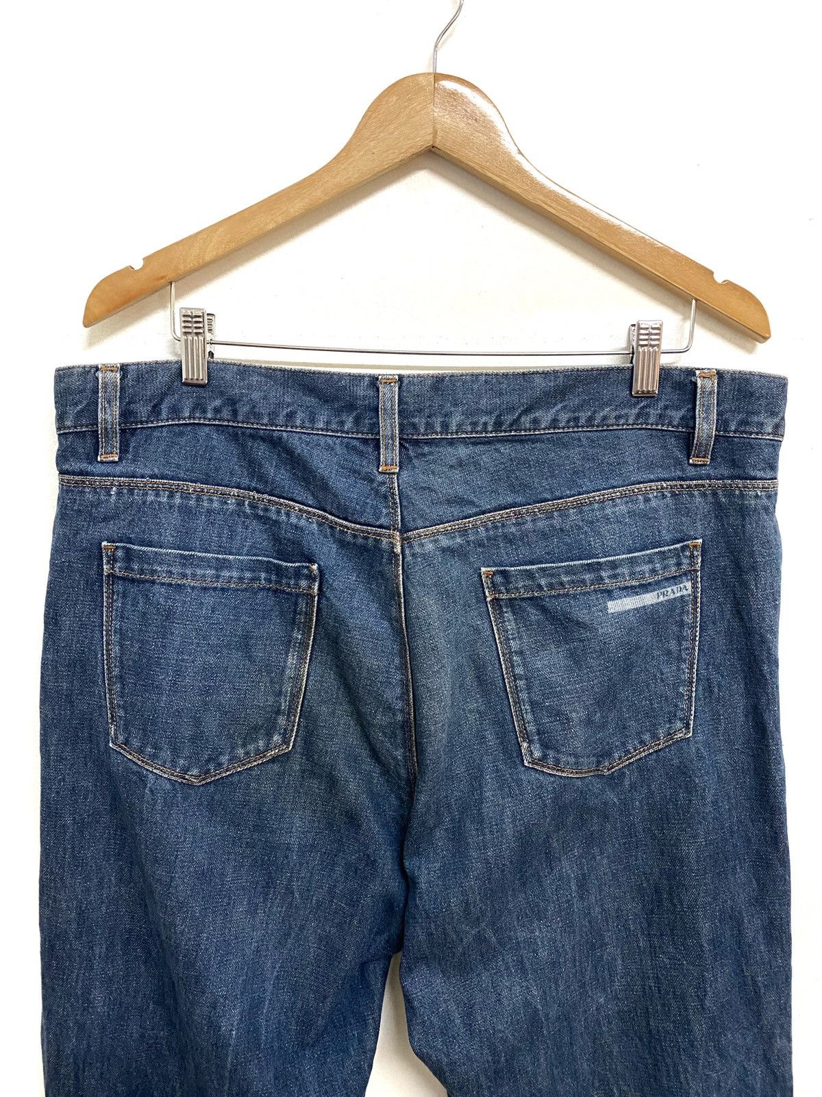 Vintage PRADA Loose Fit Denim Jeans - 8