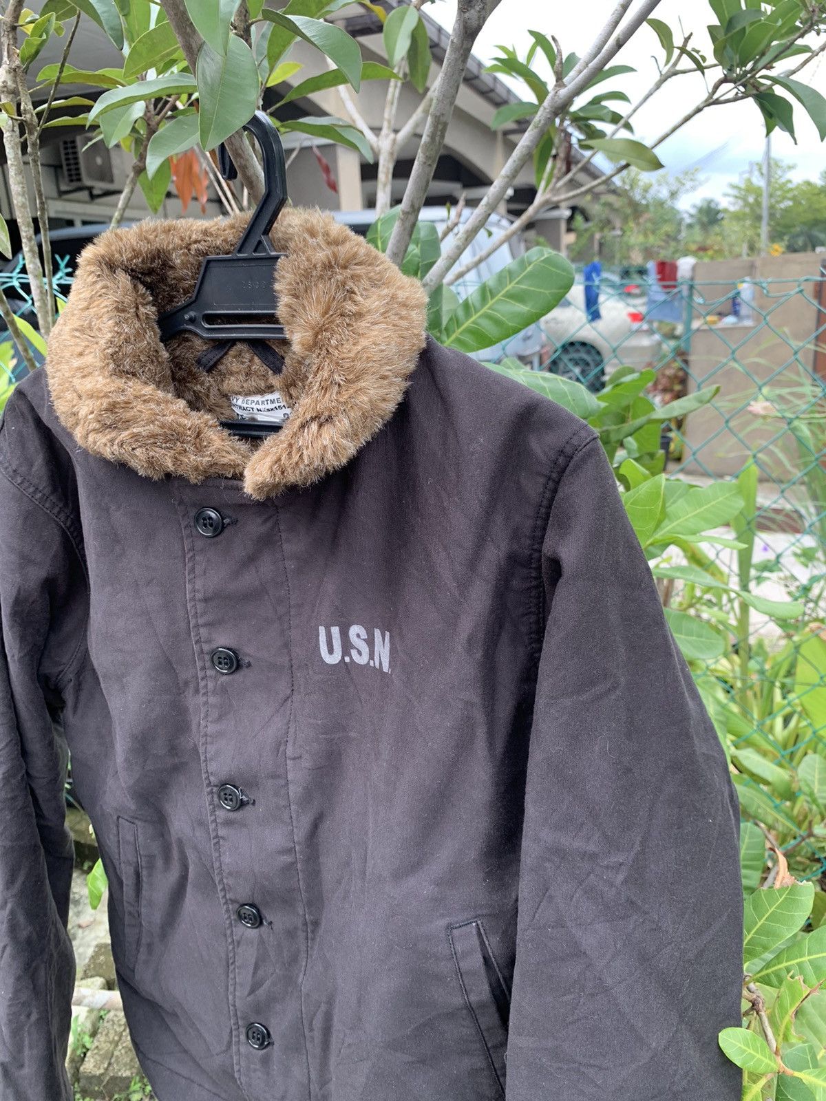 Made In Usa - 💥💥Hit me with your offer💥Vintage Usn Deck Winter Cold Jacket - 3