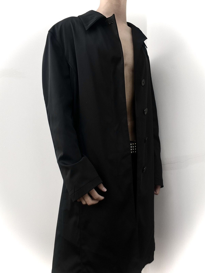 2000s Jean Paul Gaultier Black Trench Coat - 1