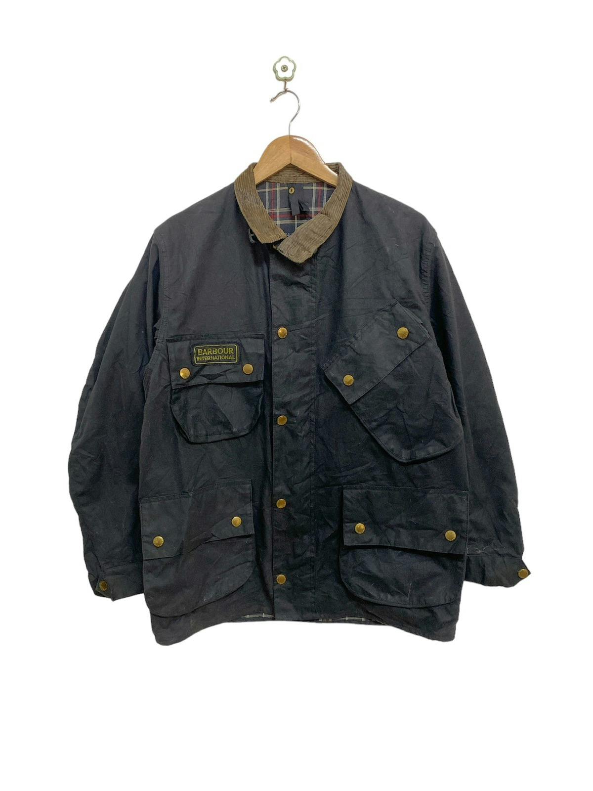 Barbour A7 International Suit Wax Jacket Made in England - 1