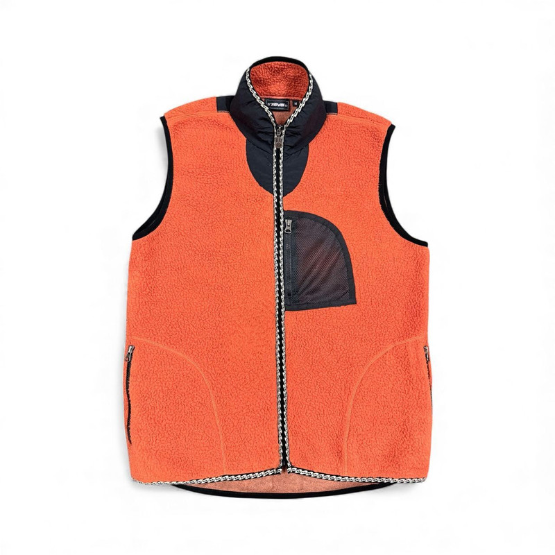Vtg💥y2k Teva Vest Sherpa Fleece Zipper Jacket - 1