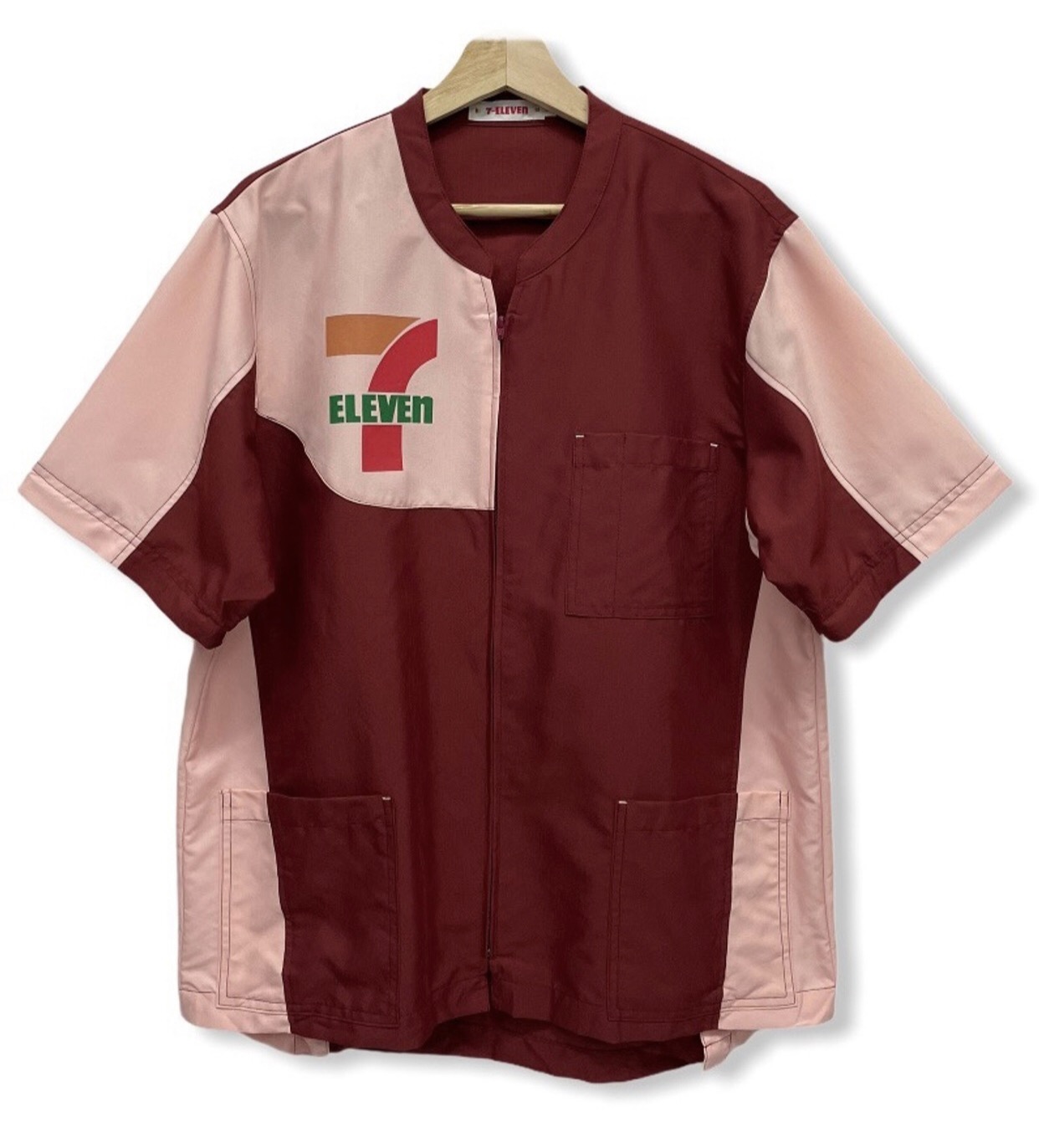 🇯🇵 Vintage 90s 7-Eleven Uniform Workers Collection Shirts - 3