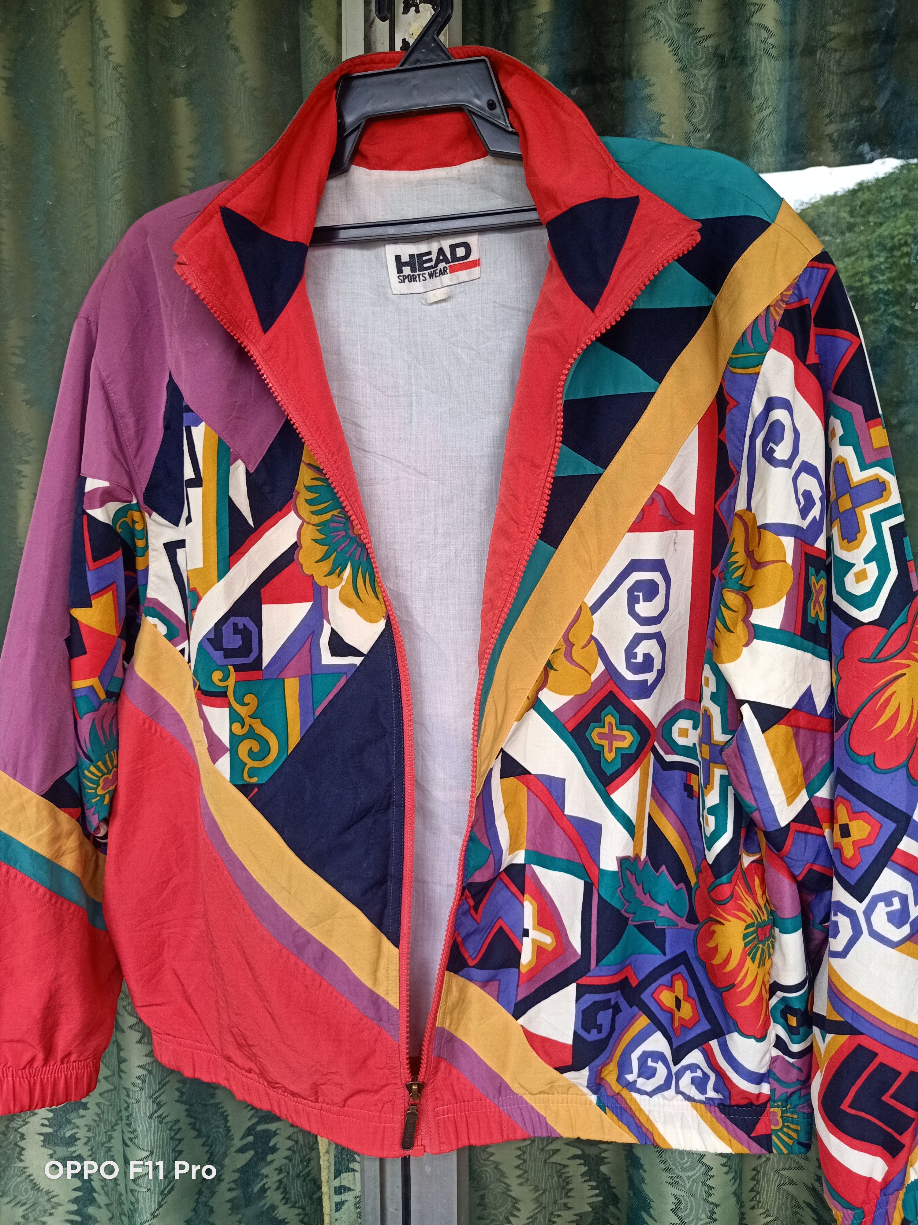 Japanese Brand - Vtg Head Multicolor Funky Jacket - 6