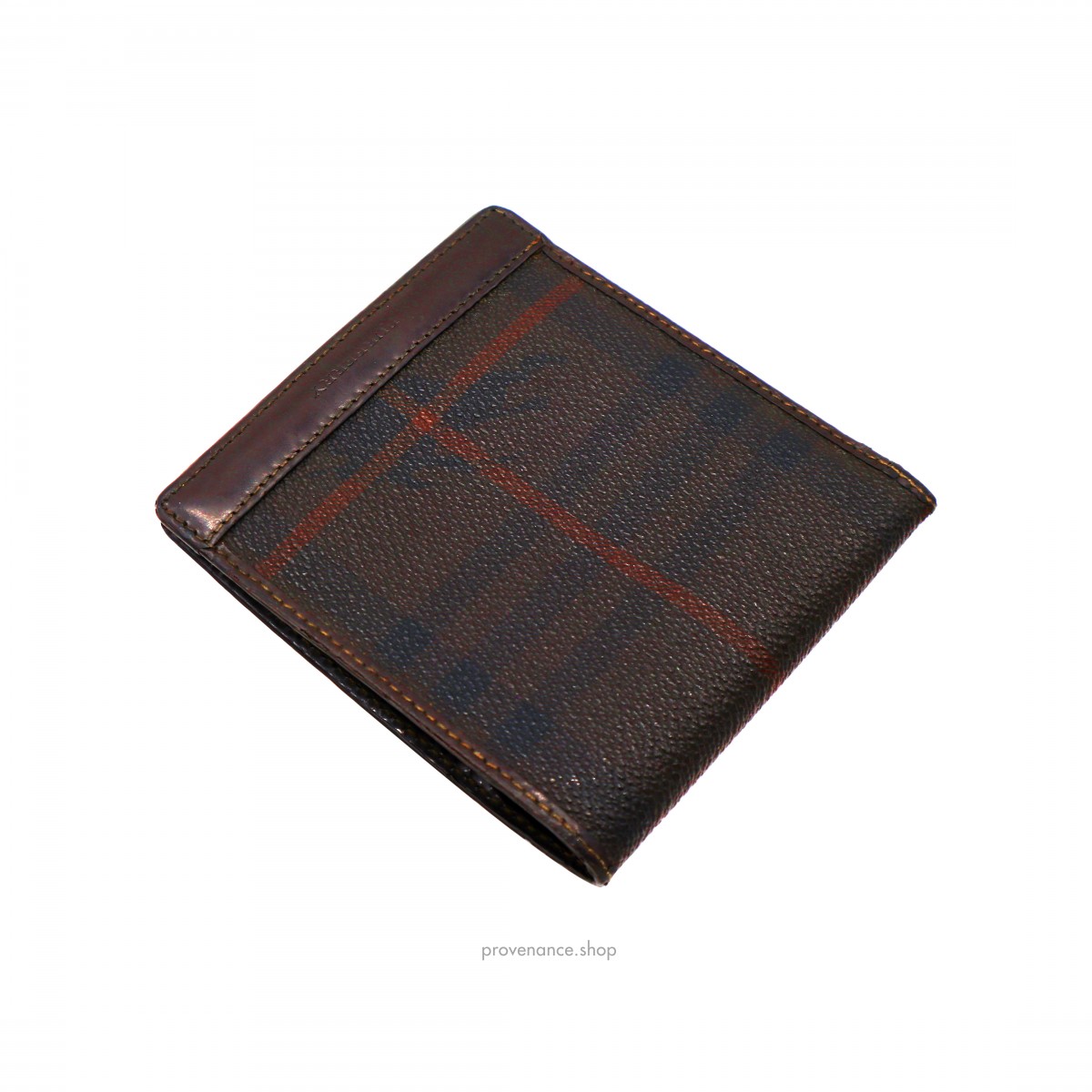 Burberry Check 10CC Bifold Wallet - Brown - 4